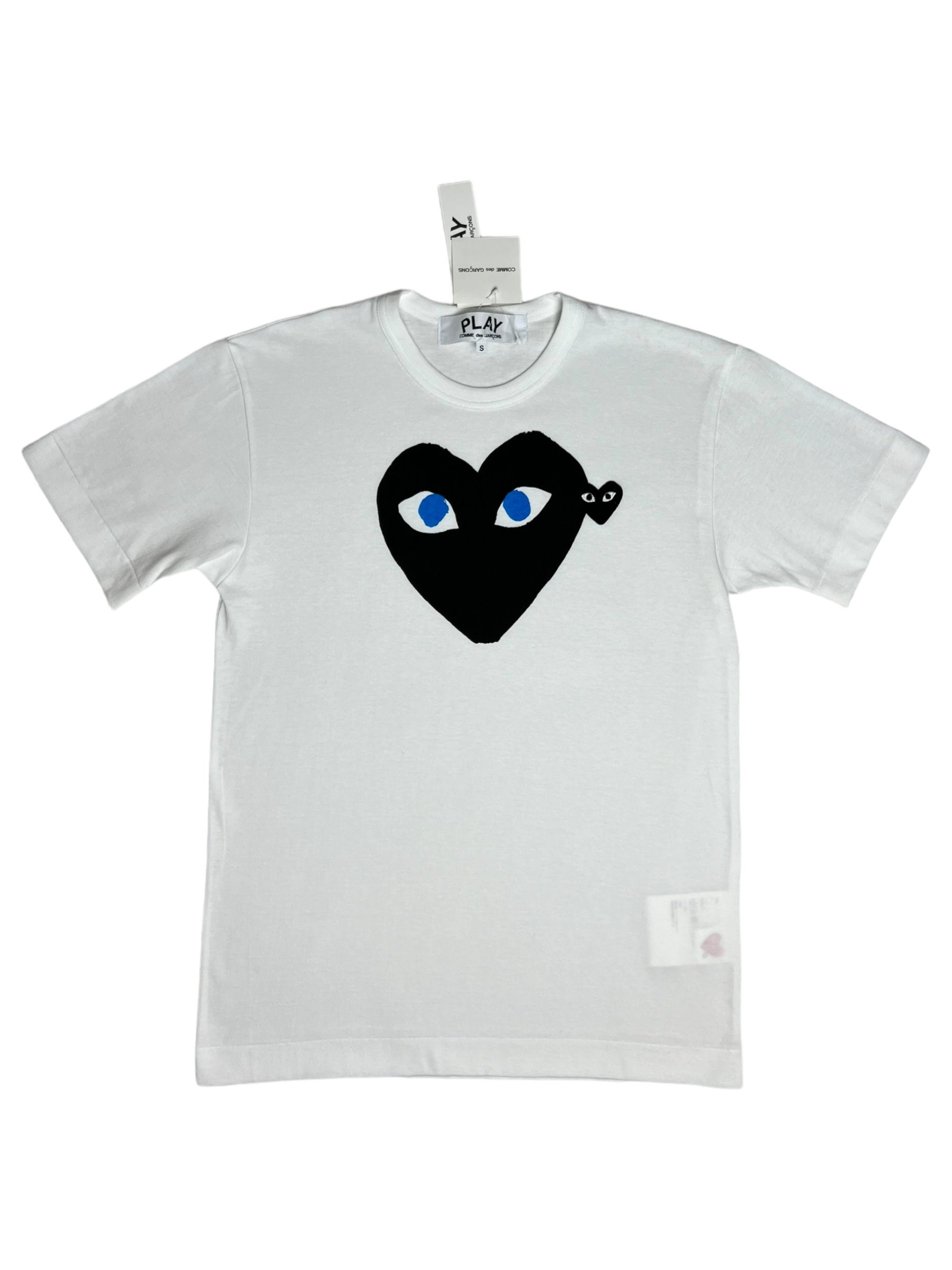 Veste Comme Des Garçons Play blanc taille S - Vue de face
