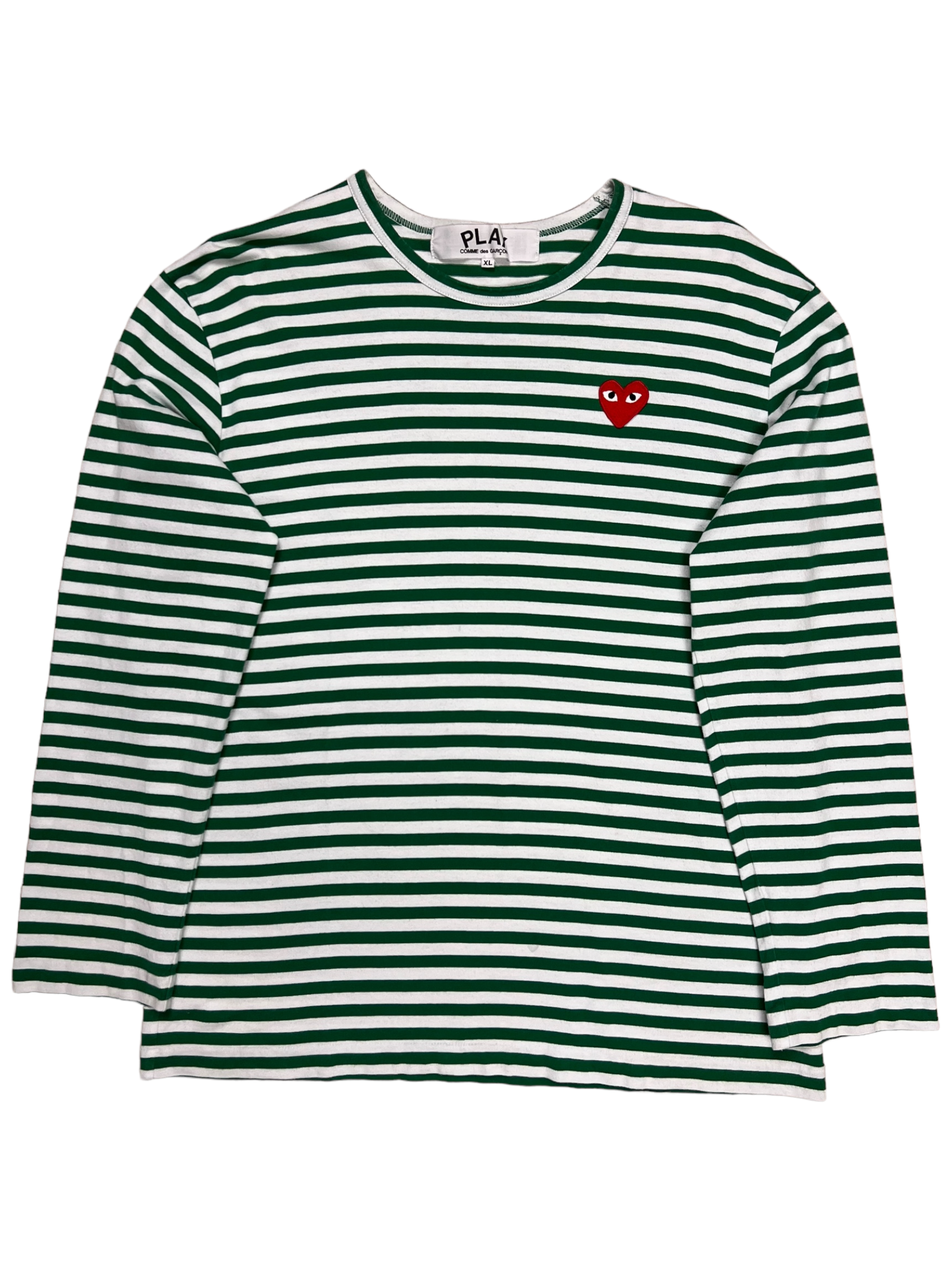 Veste Comme Des Garçons Play vert taille XL - Vue de face
