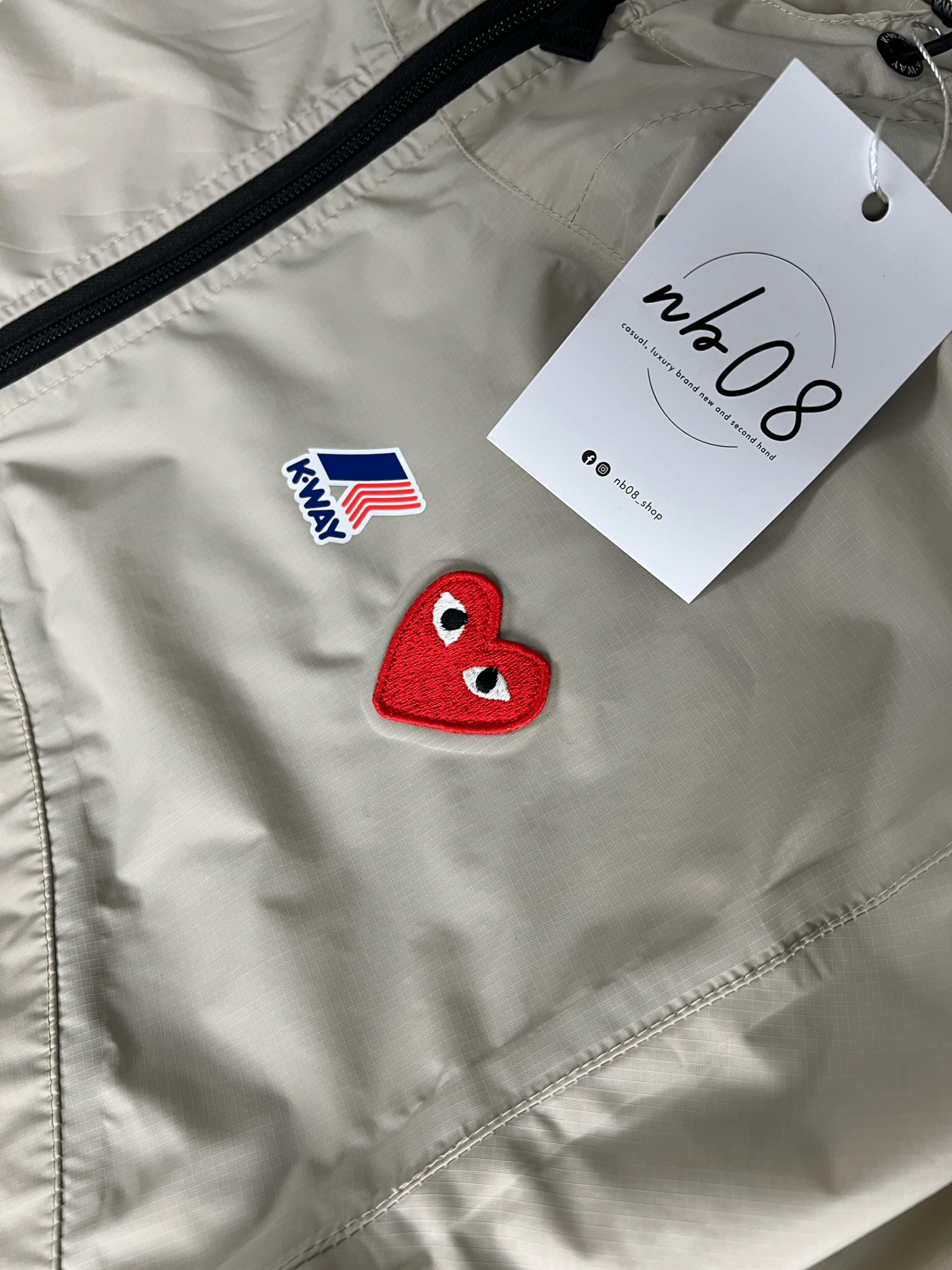 COUPE VENT K - WAY X COMME DES GARÇCONS - NB08 SHOP