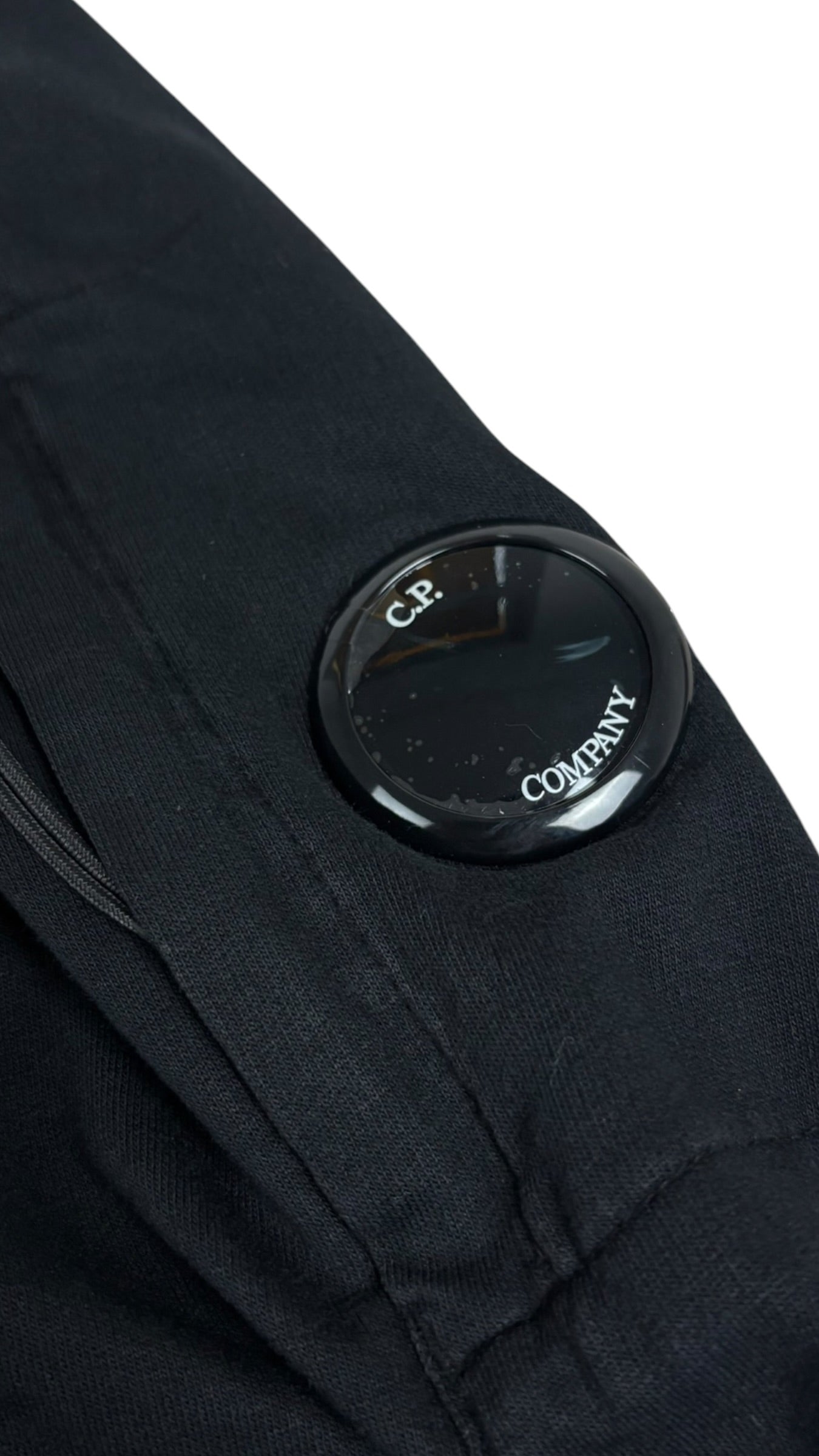 Hoodie Sweat-shirt C.P Company noir taille S - vue 2/4