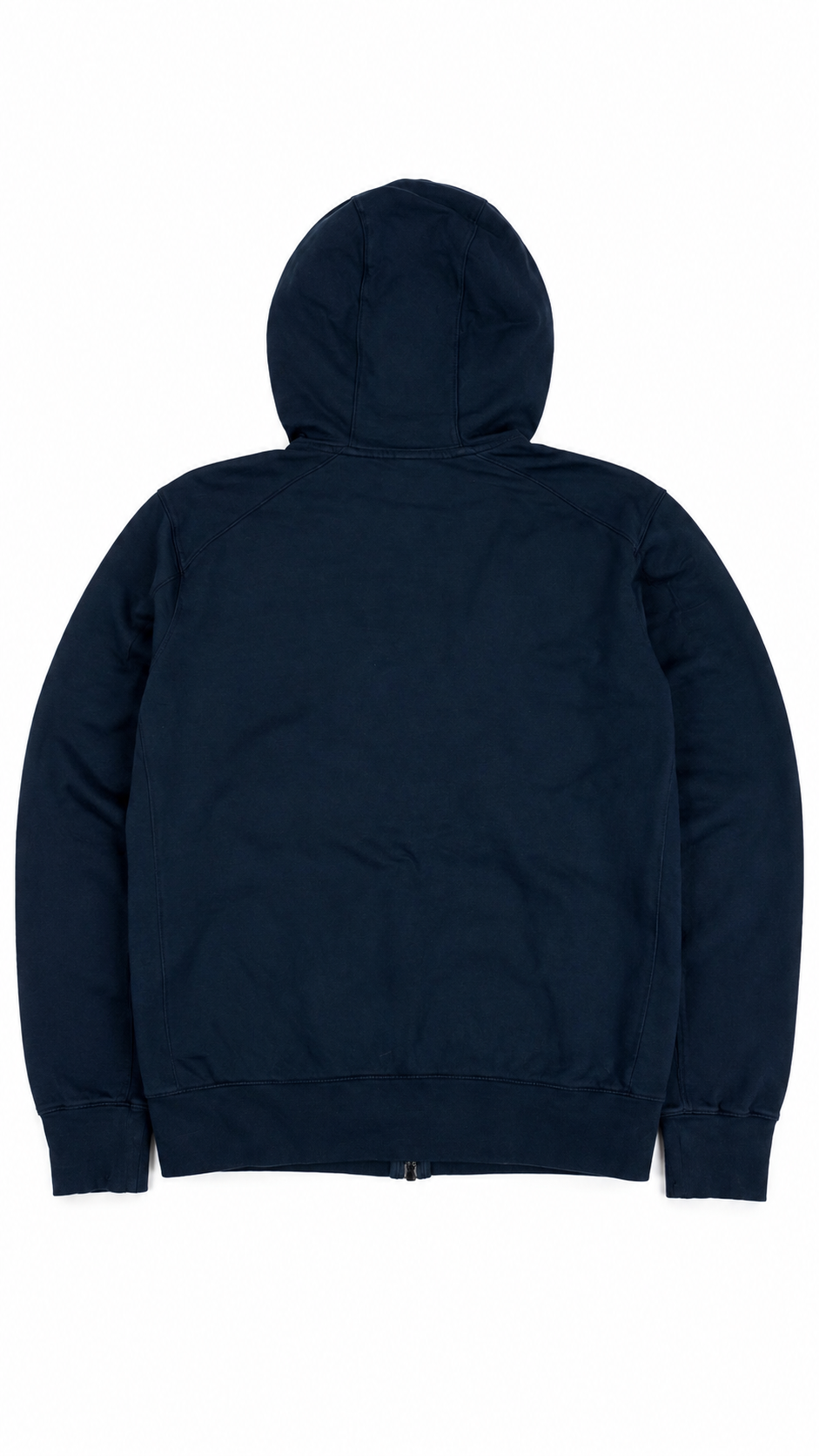Hoodie zippé C.P Company marine taille L, vue de dos — vue 2