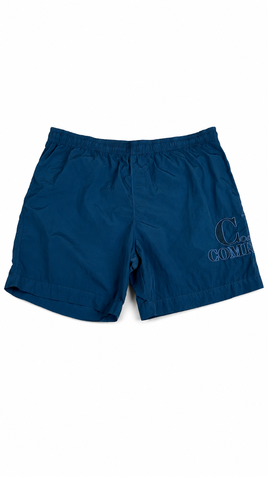 Short de bain C.P Company Eco-Chrome R bleu métallisé taille 52 - vue 1/5