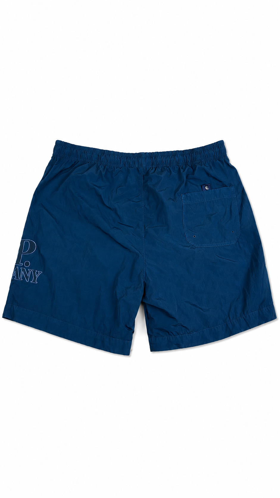 Short de bain C.P Company Eco-Chrome R bleu métallisé taille 52 - vue 2/5