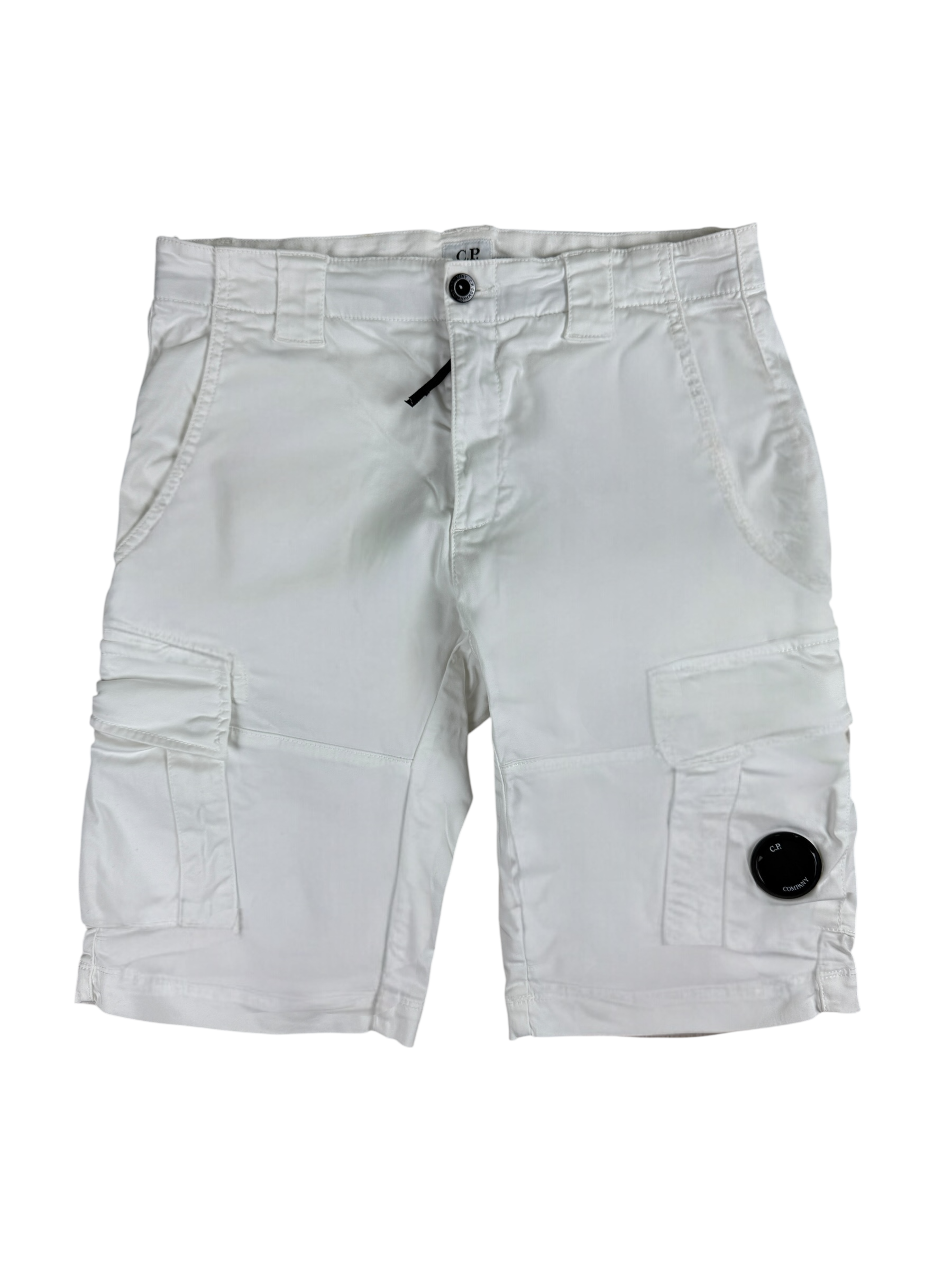 Short CP Company blanc taille 46 - Vue de face