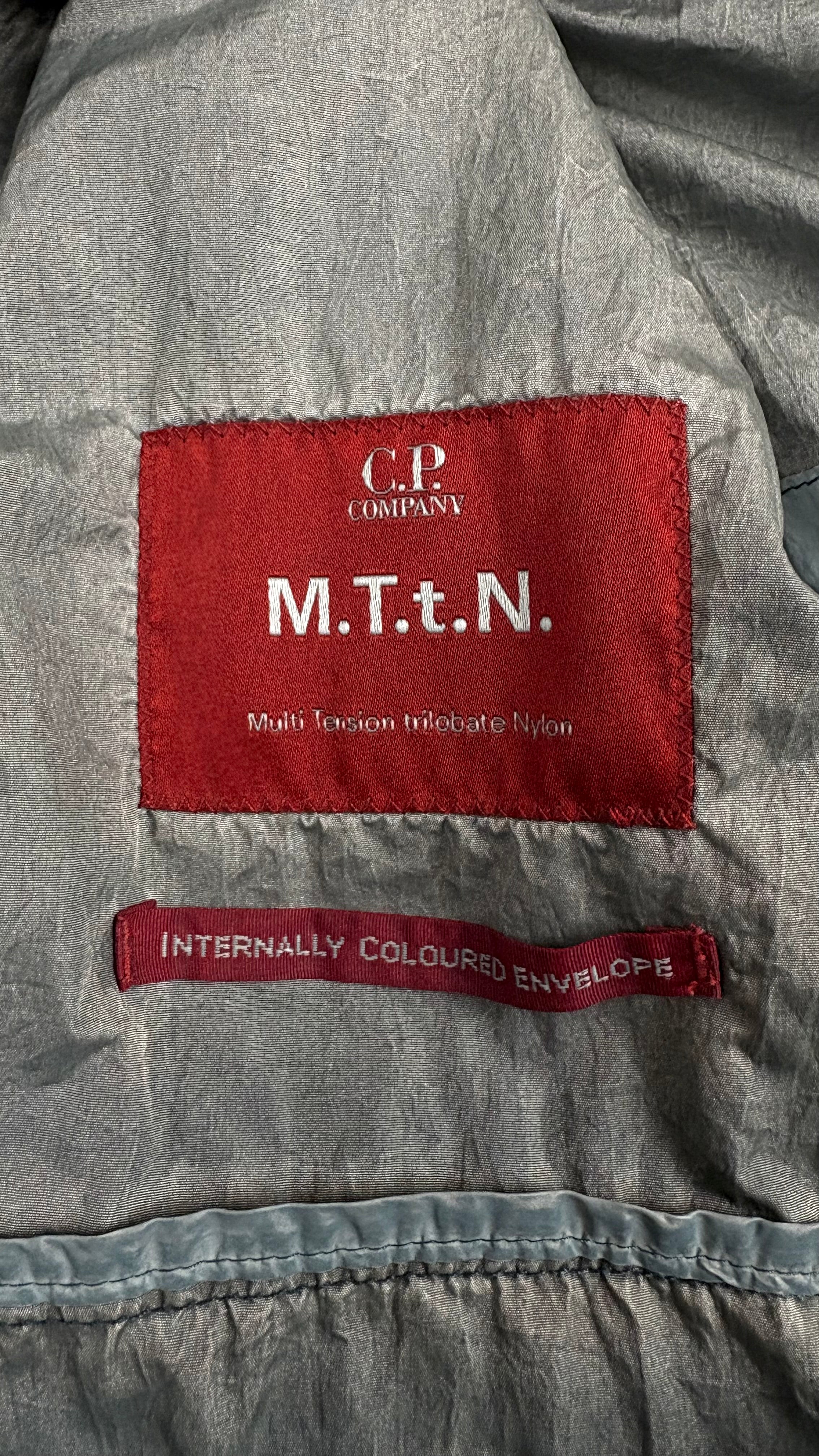 Veste C.P Company M.T.t.N La Mille Goggle Jacket bleu taille 46 - vue 4/6
