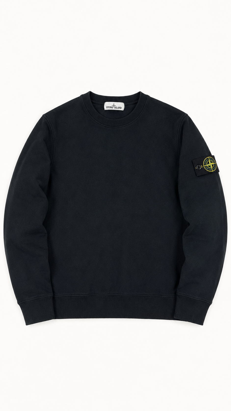 Crewneck Pull Stone Island noir taille M - vue 1/4