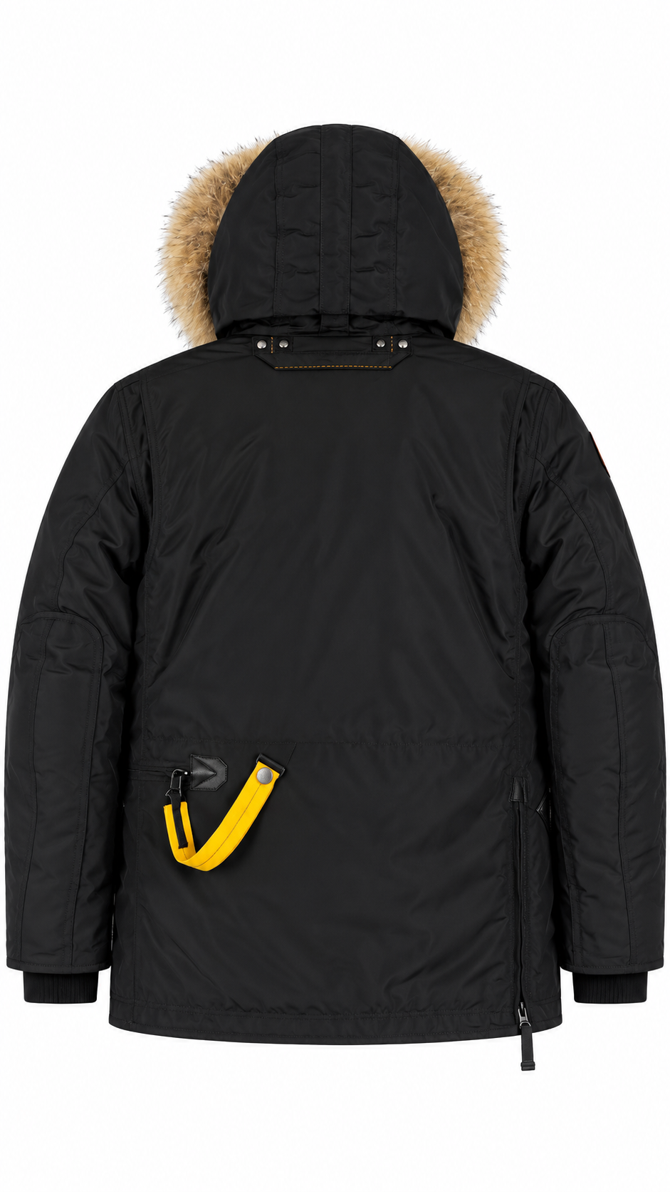 Doudoune à Capuche Parajumpers Masterpiece Series noir, taille S – vue de dos – NB08 Shop