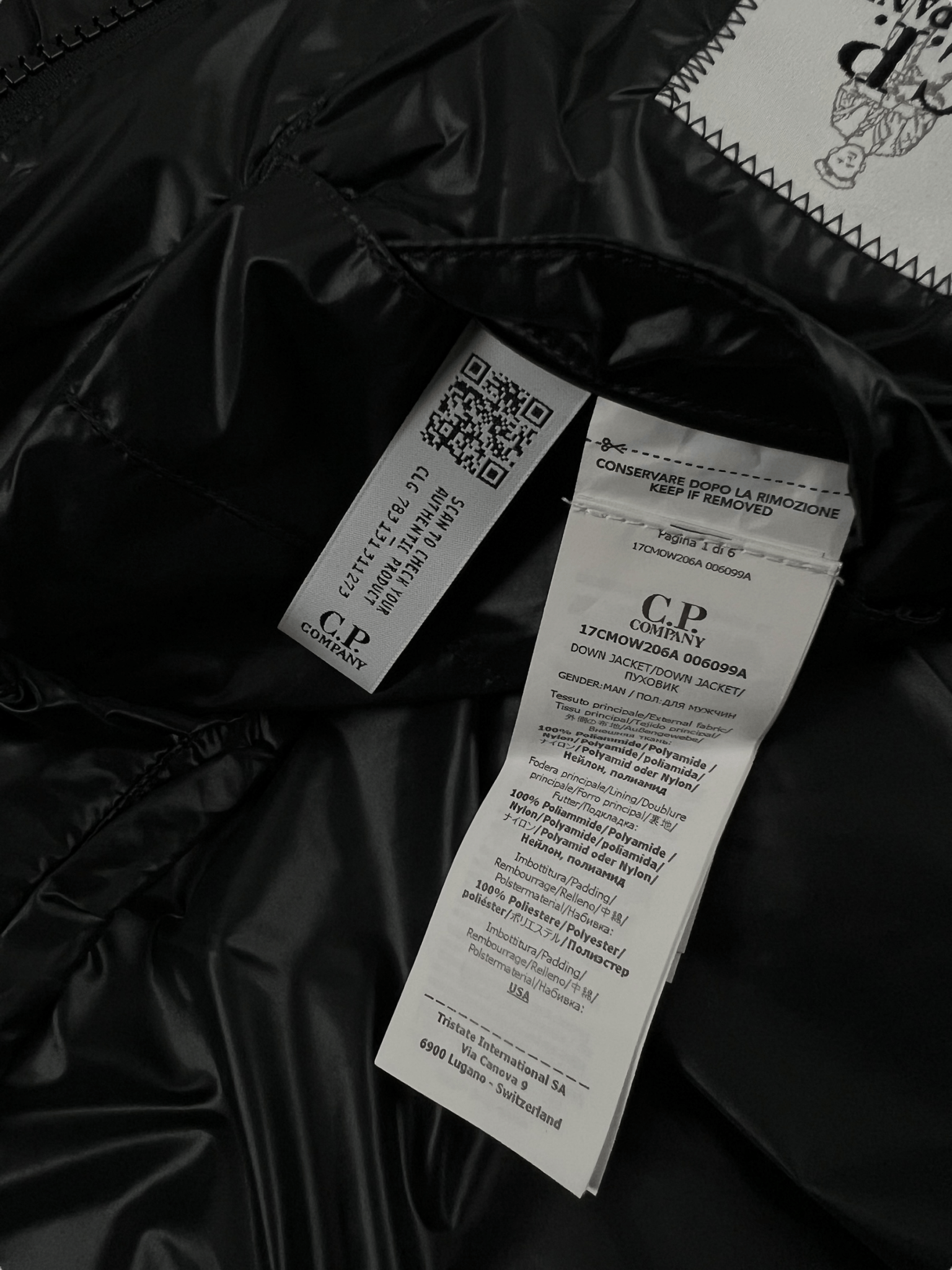 DOUDOUNE C.P COMPANY DD SHELL DOWN JACKET - NB08 SHOP