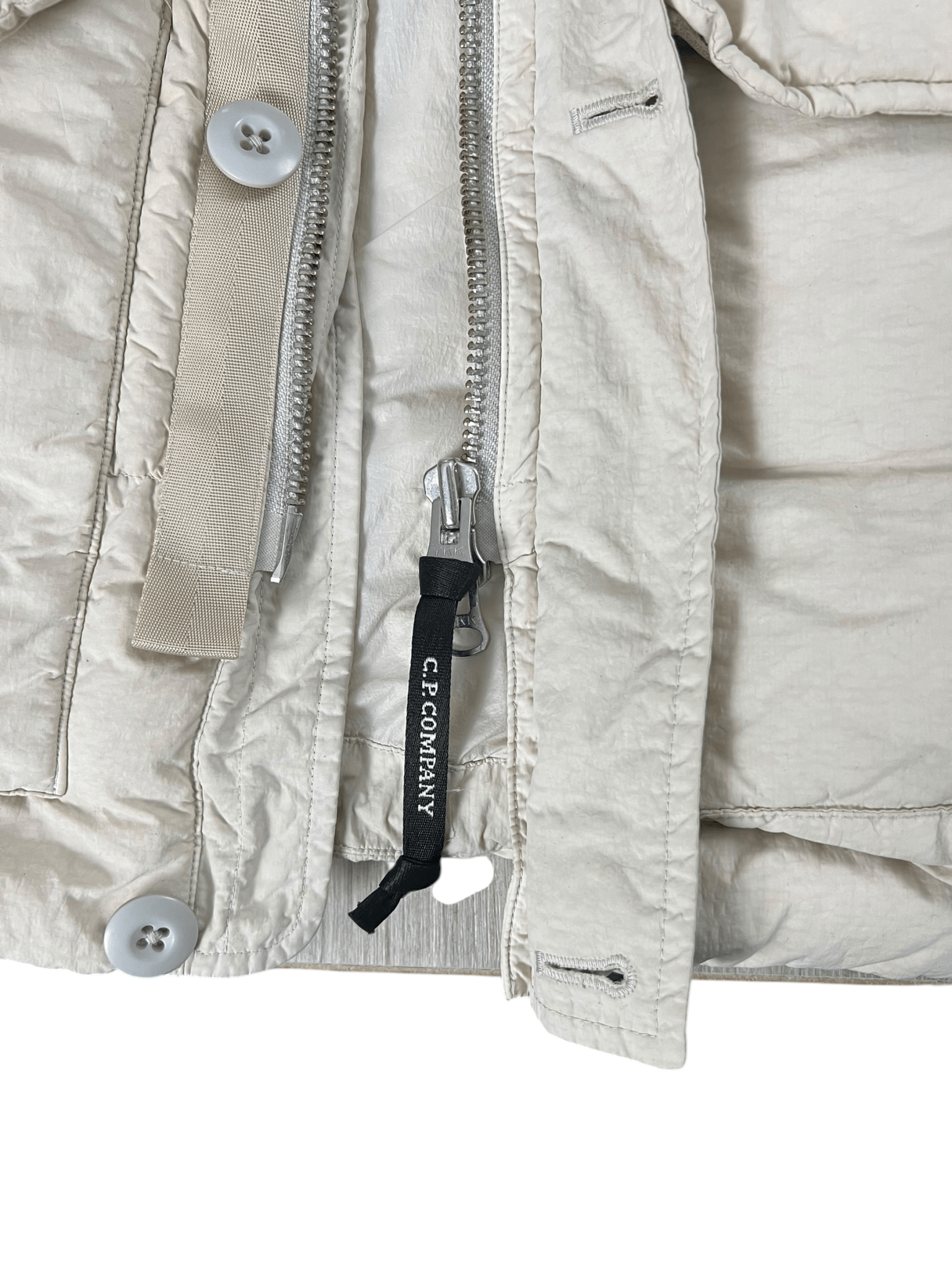 DOUDOUNE C.P COMPANY FLATT NYLON GARMENT DYEING DOWN JACKET - NB08 SHOP
