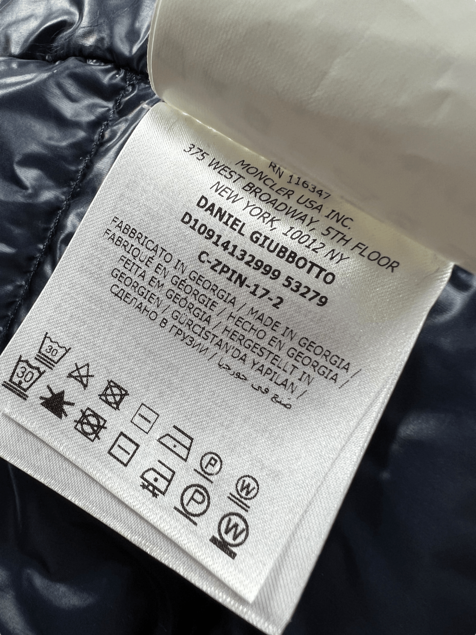 DOUDOUNE MONCLER DANIEL - NB08 SHOP
