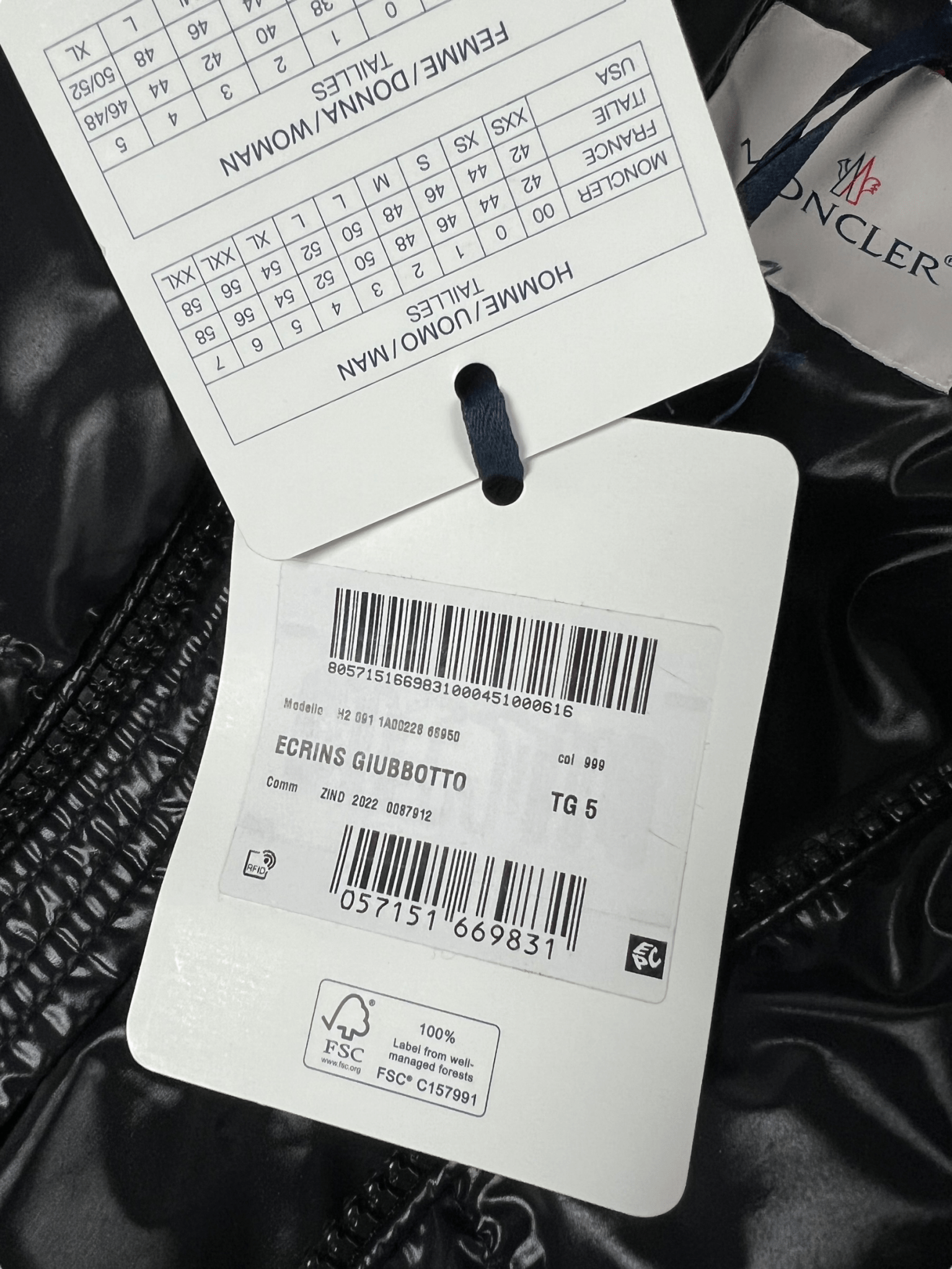 DOUDOUNE MONCLER ECRINS - NB08 SHOP