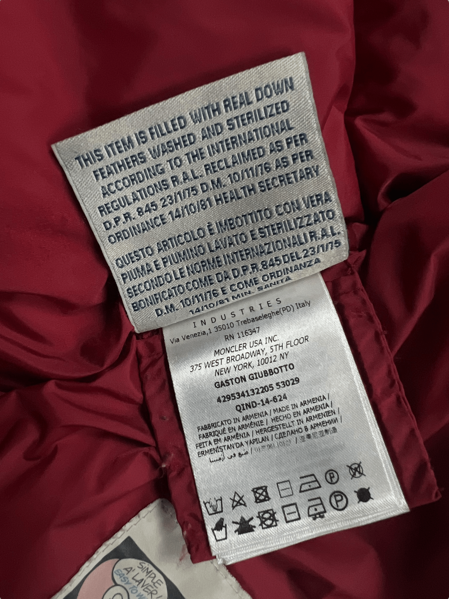DOUDOUNE MONCLER GASTON - NB08 SHOP