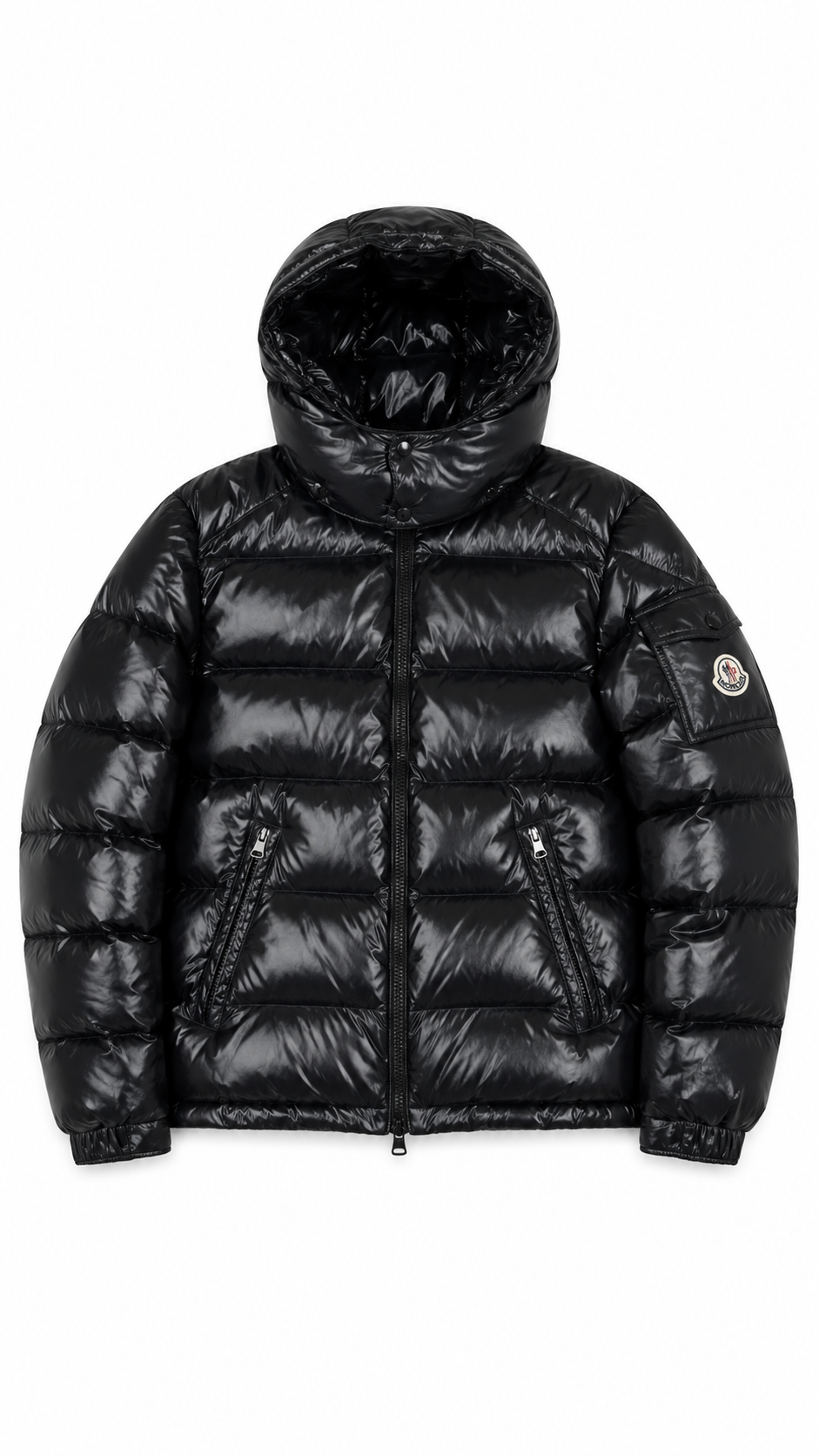 Doudoune Moncler Maya noir taille 1 - vue 1/6