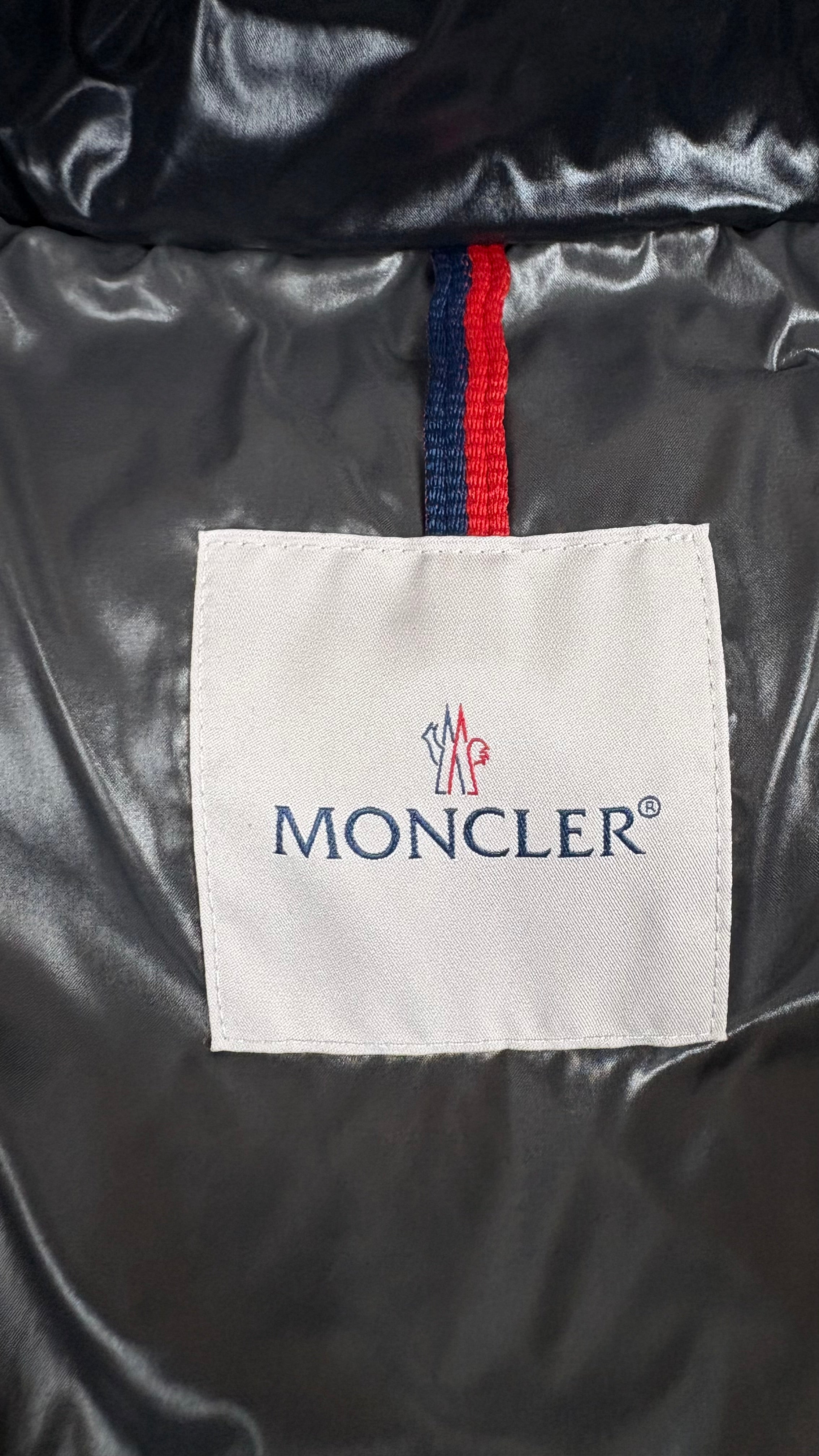 Doudoune Moncler Maya noir taille 1 - vue 4/6