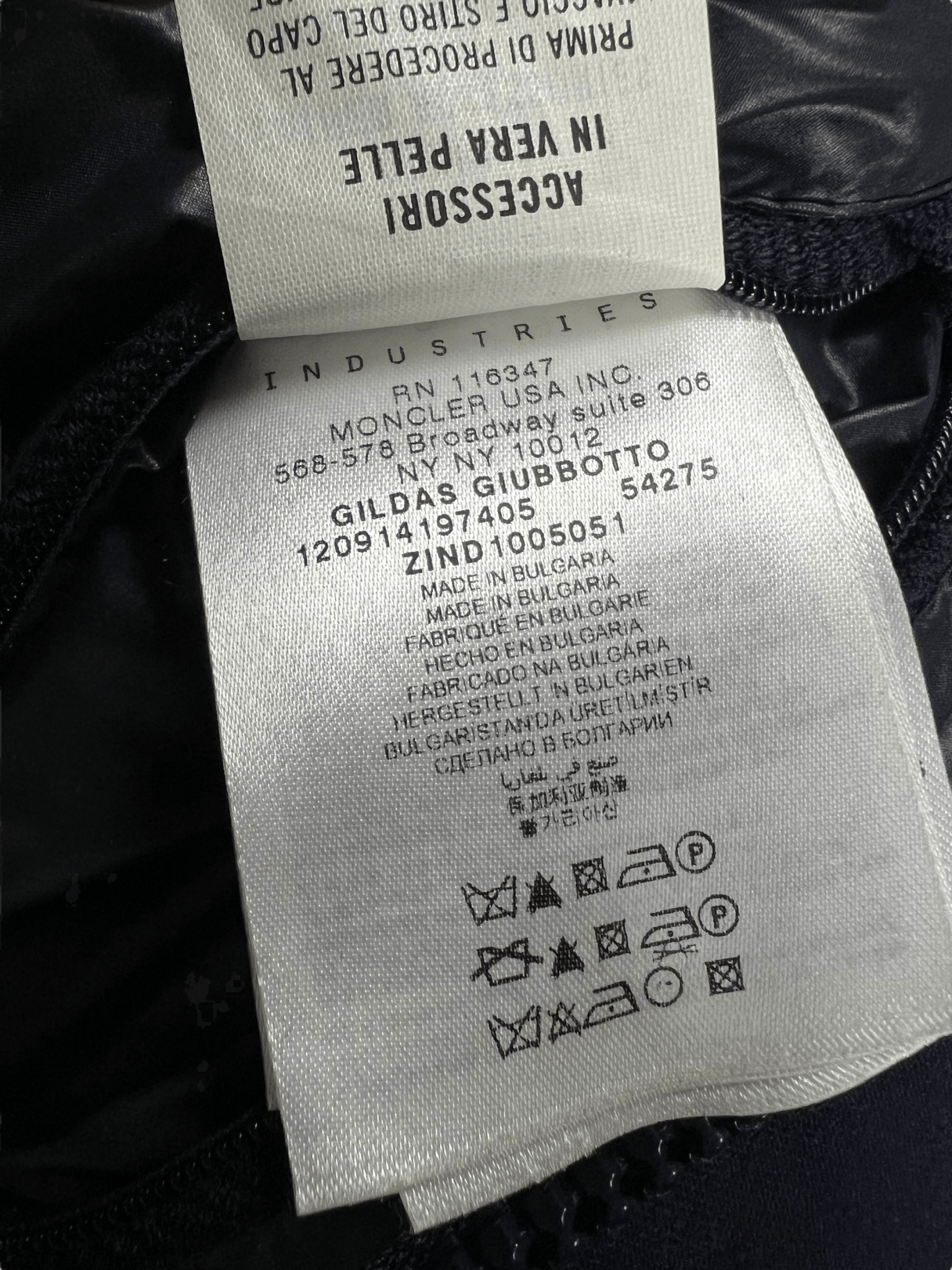 DOUDOUNE MONCLER SOLIDAGE - NB08 SHOP