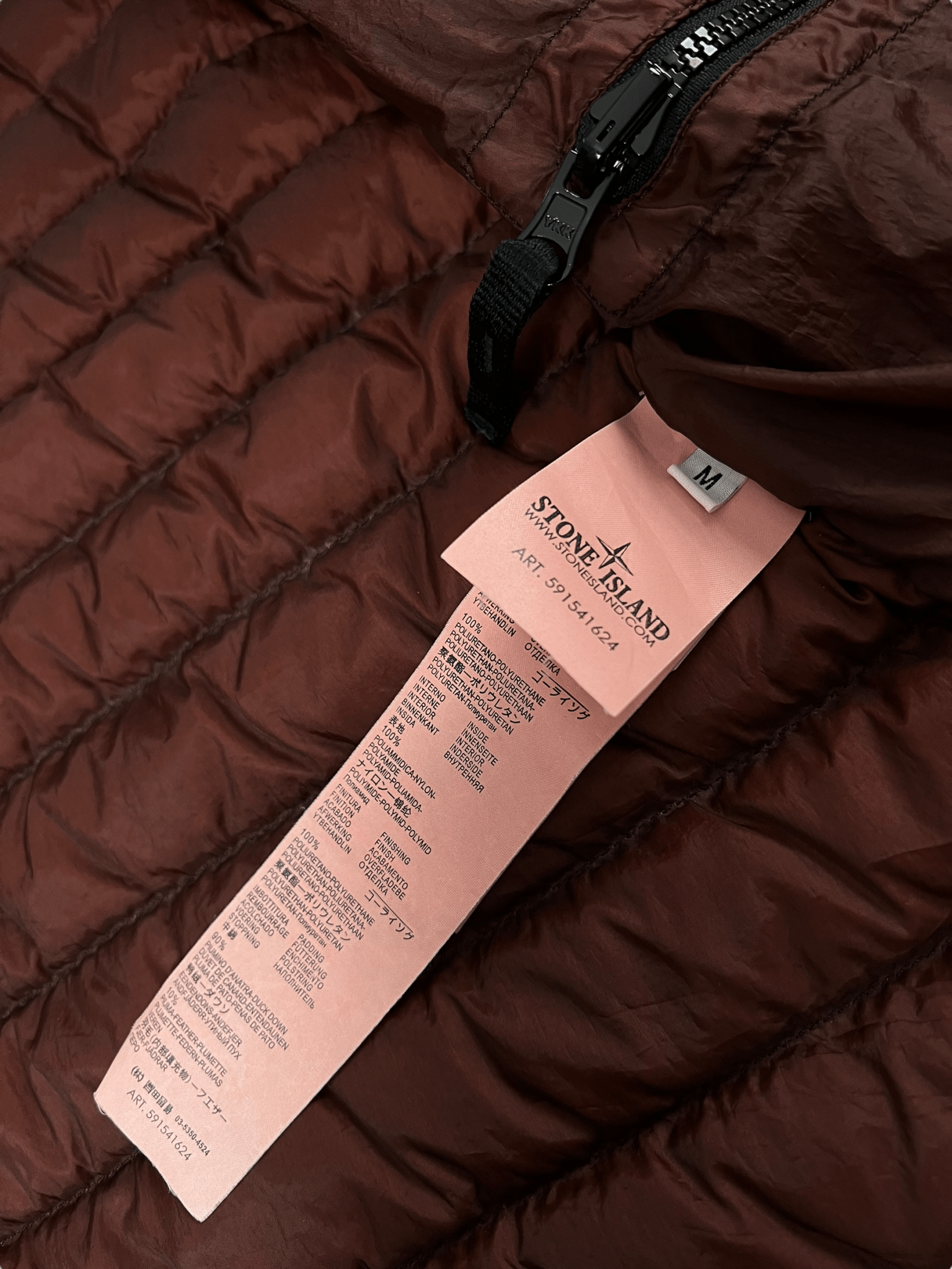 DOUDOUNE STONE ISLAND GARMENT DYED - NB08 SHOP