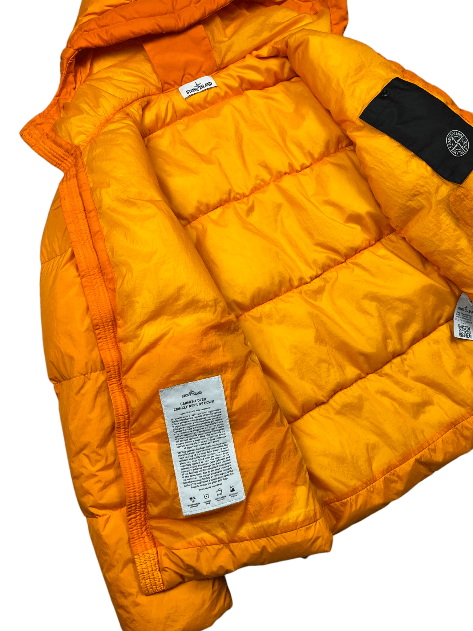 DOUDOUNE STONE ISLAND GARMENT DYED CRINKLE REPS - NB08 SHOP