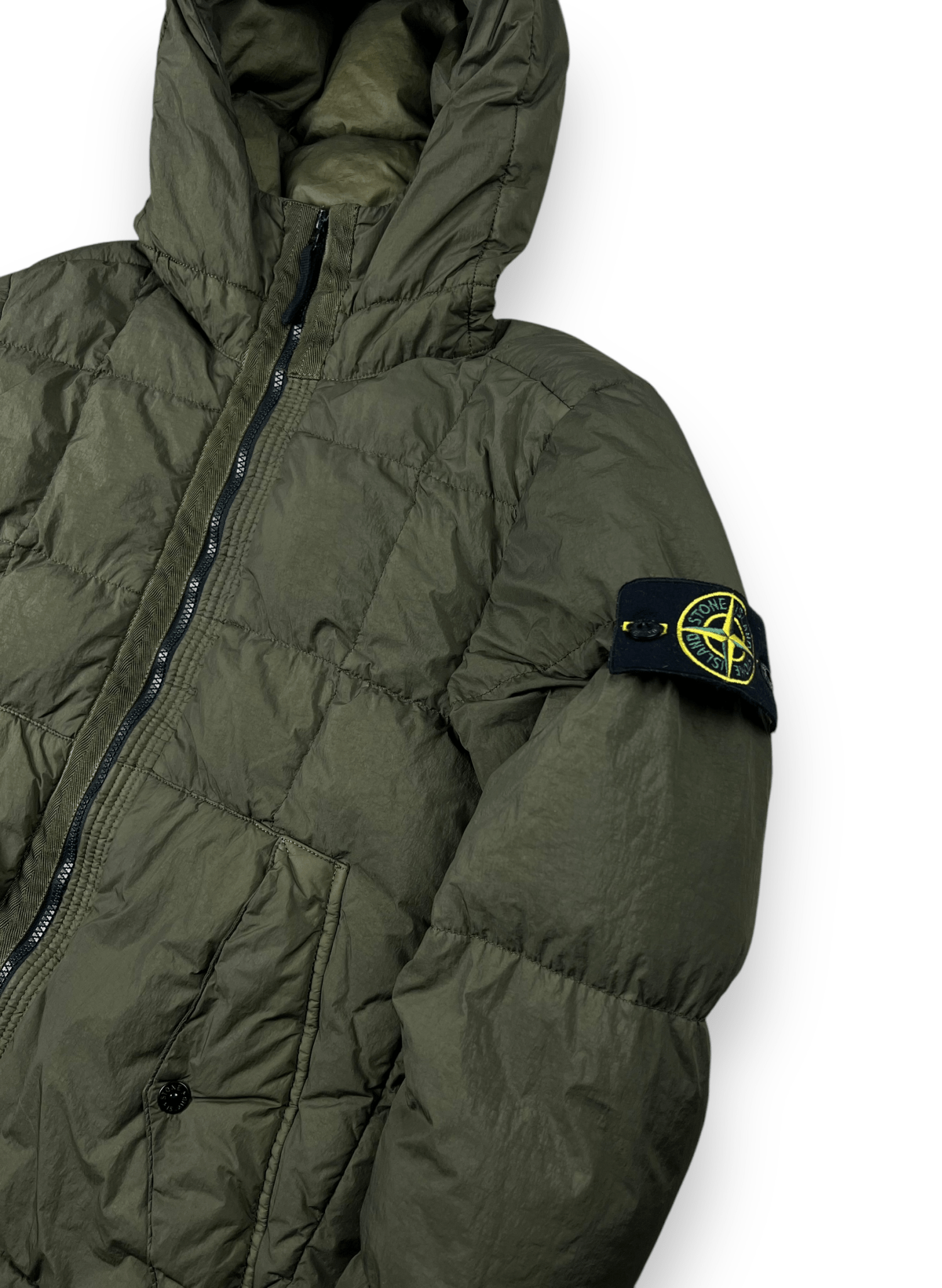 DOUDOUNE STONE ISLAND GARMENT DYED CRINKLE REPS NY DOWN - NB08 SHOP