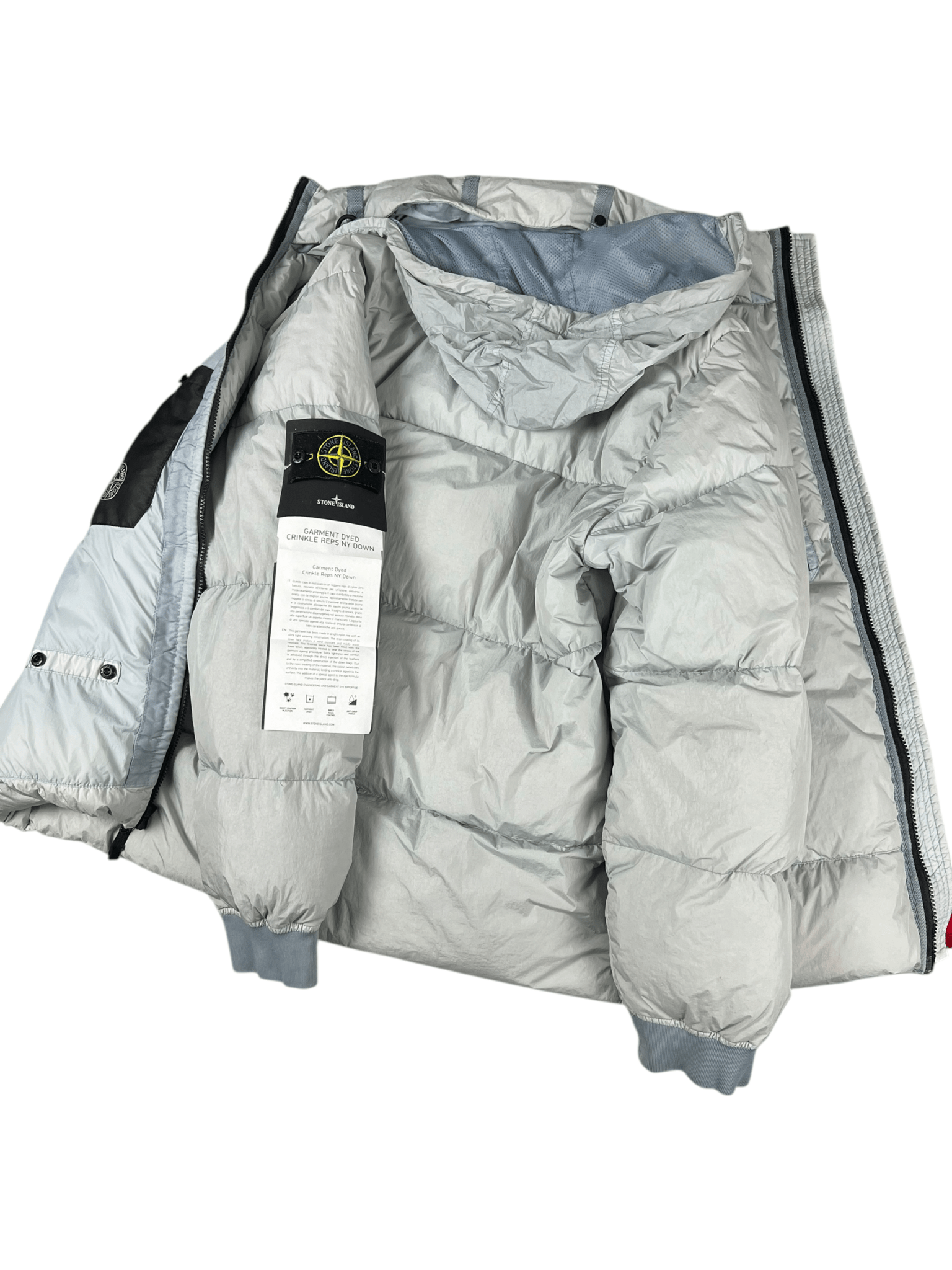 DOUDOUNE STONE ISLAND GARMENT DYED CRINKLE REPS NY DOWN - NB08 SHOP