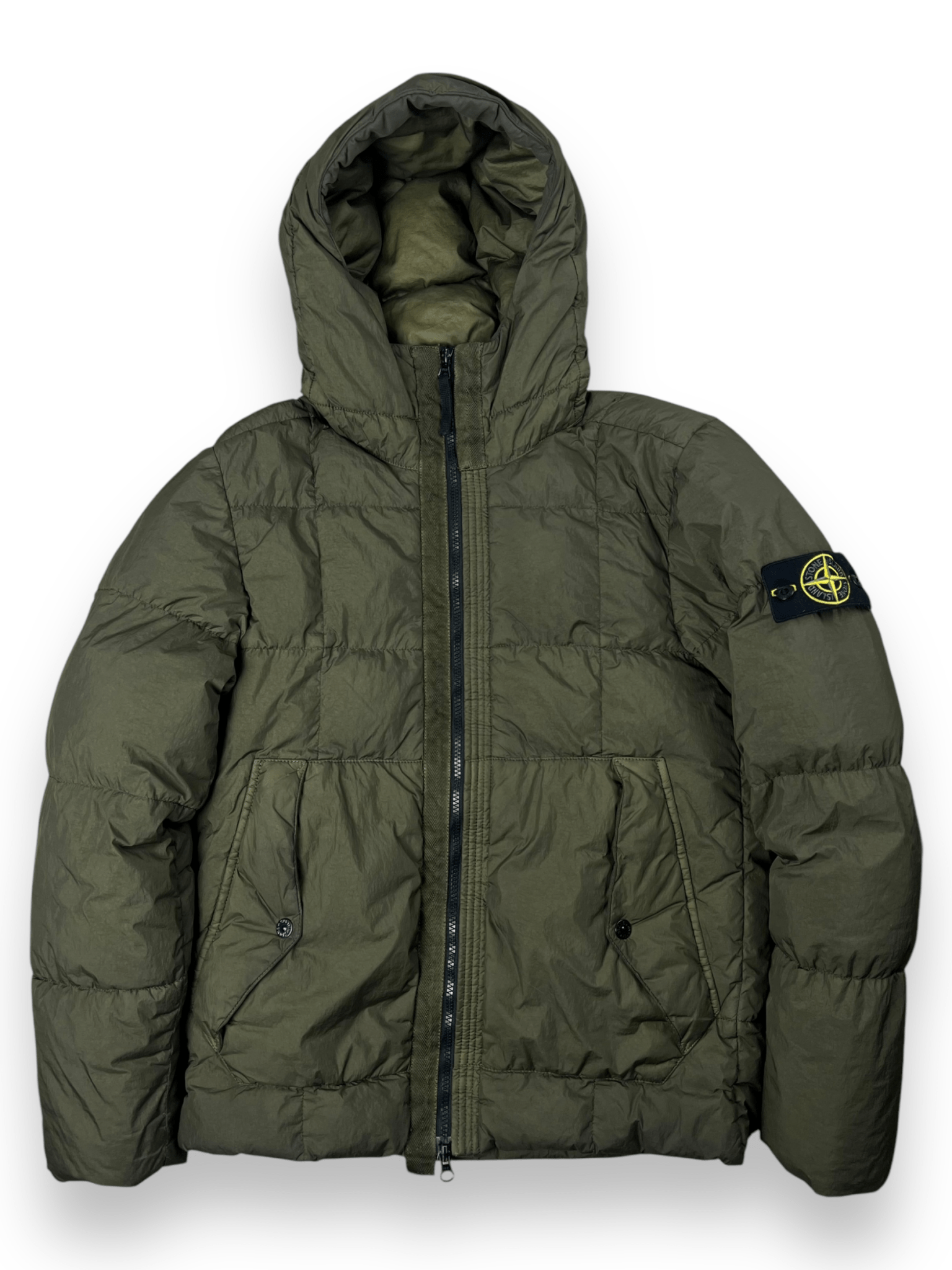 DOUDOUNE STONE ISLAND GARMENT DYED CRINKLE REPS NY DOWN - NB08 SHOP