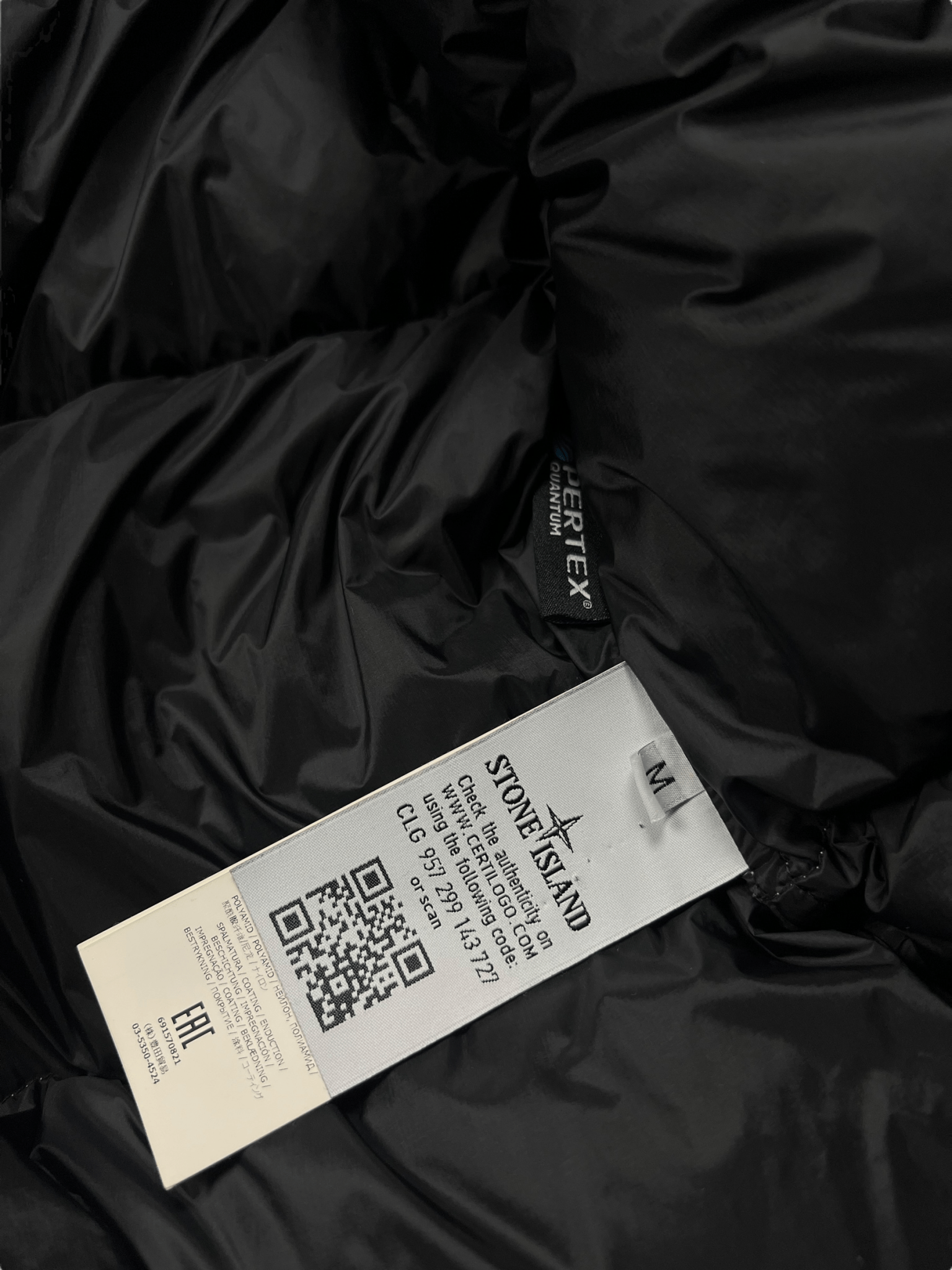 DOUDOUNE STONE ISLAND PERTEX QUANTUM Y DOWN - NB08 SHOP