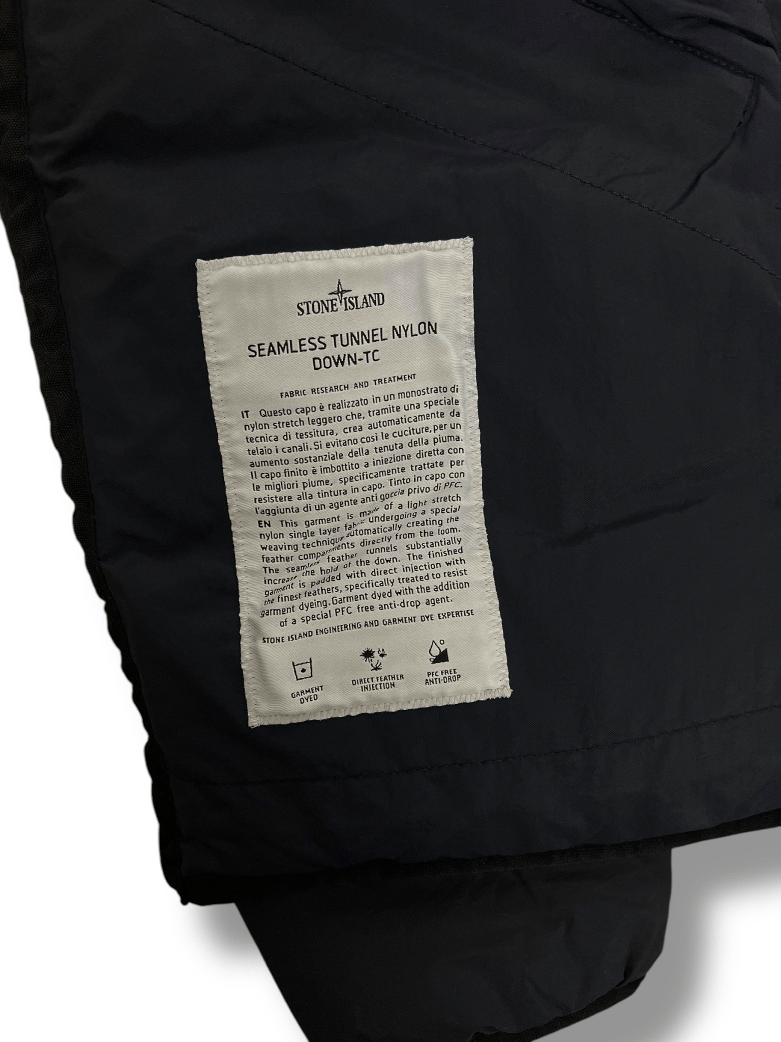 DOUDOUNE STONE ISLAND SEAMLESS TUNNEL NYLON DOWN - TC - NB08 SHOP