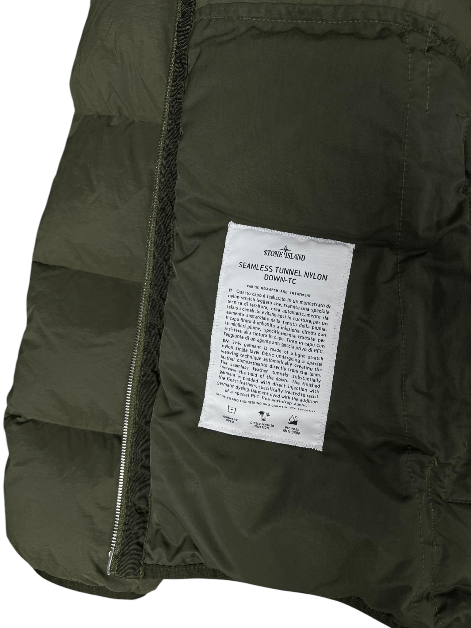 DOUDOUNE STONE ISLAND SEAMLESS TUNNEL NYLON DOWN - TC - NB08 SHOP