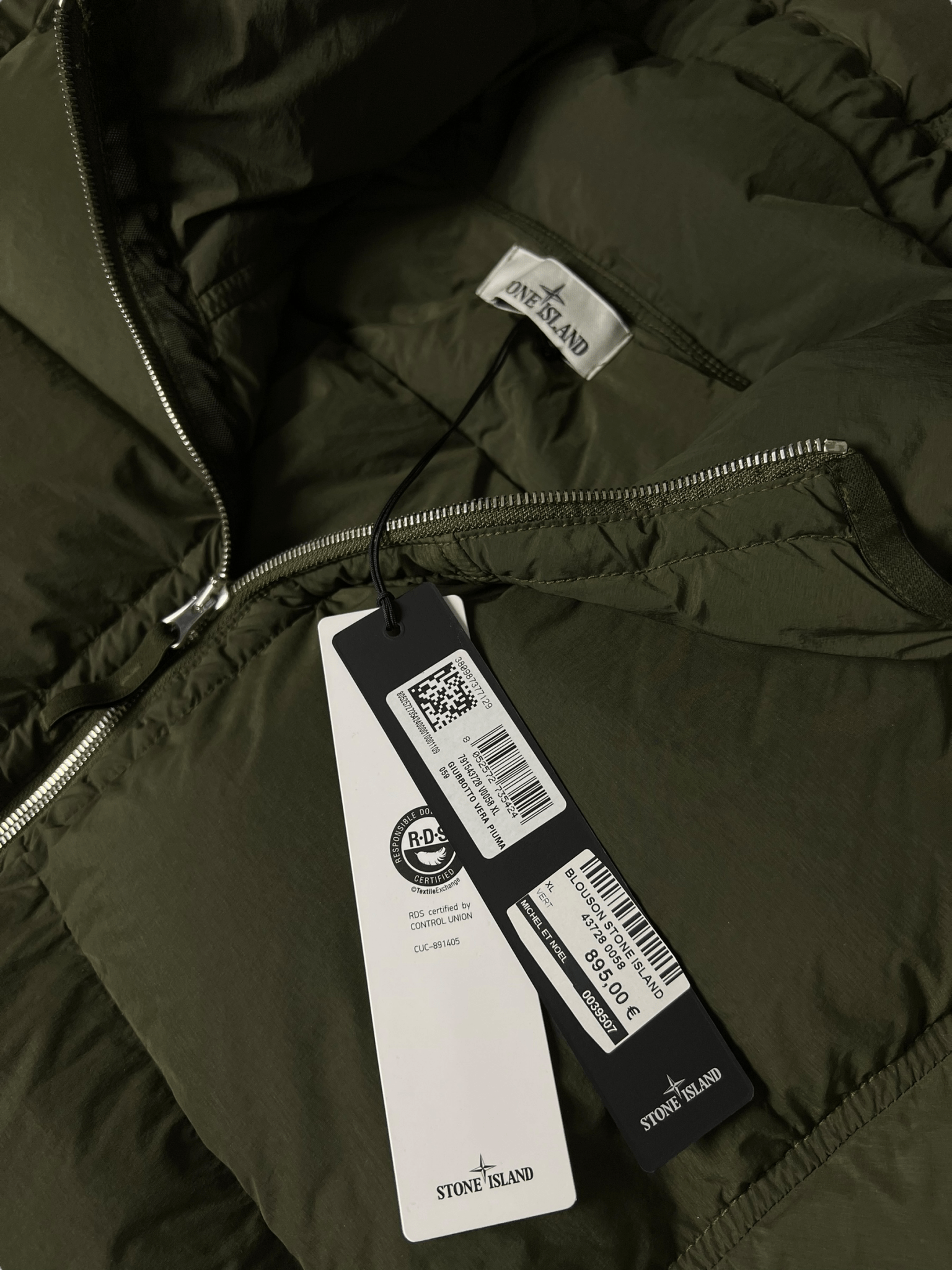 DOUDOUNE STONE ISLAND SEAMLESS TUNNEL NYLON DOWN - TC - NB08 SHOP