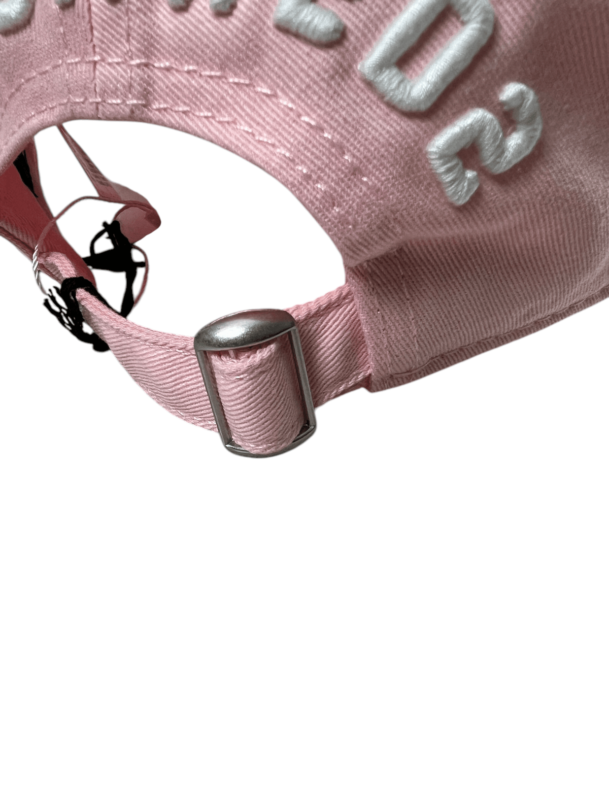 Casquette Dsquared2 rose taille UNI, détail étiquette — vue 4