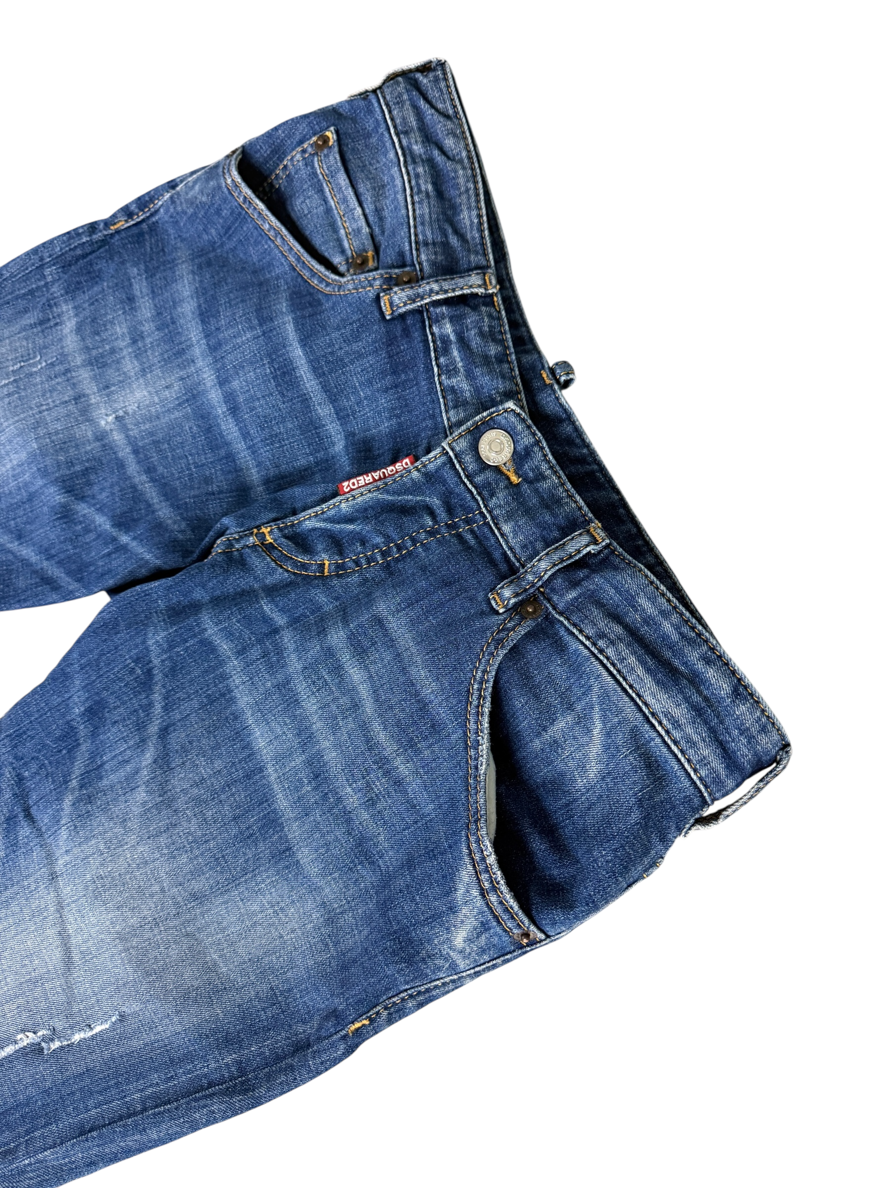 Jean Dsquared2 marine taille XS - Détail