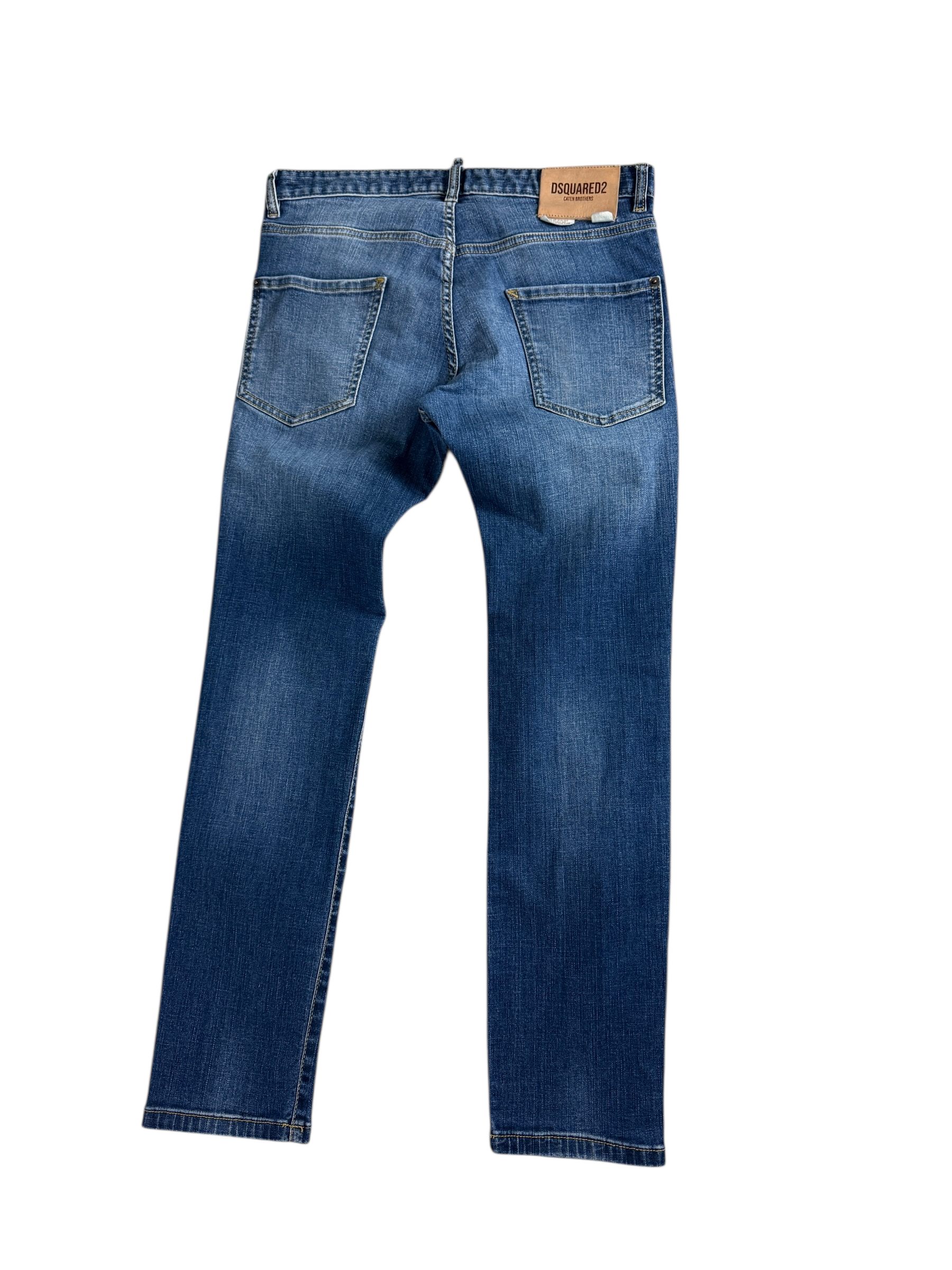 Jean Dsquared2 marine taille XS - Vue de dos