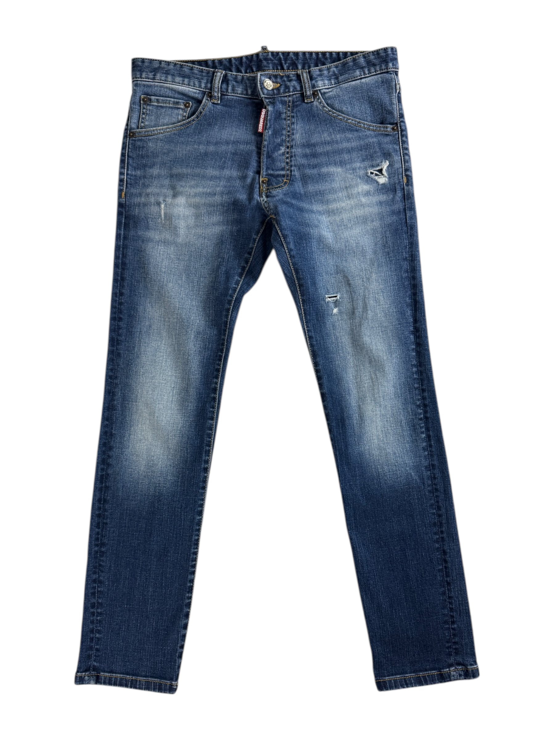 Jean Dsquared2 marine taille XS - Vue de face