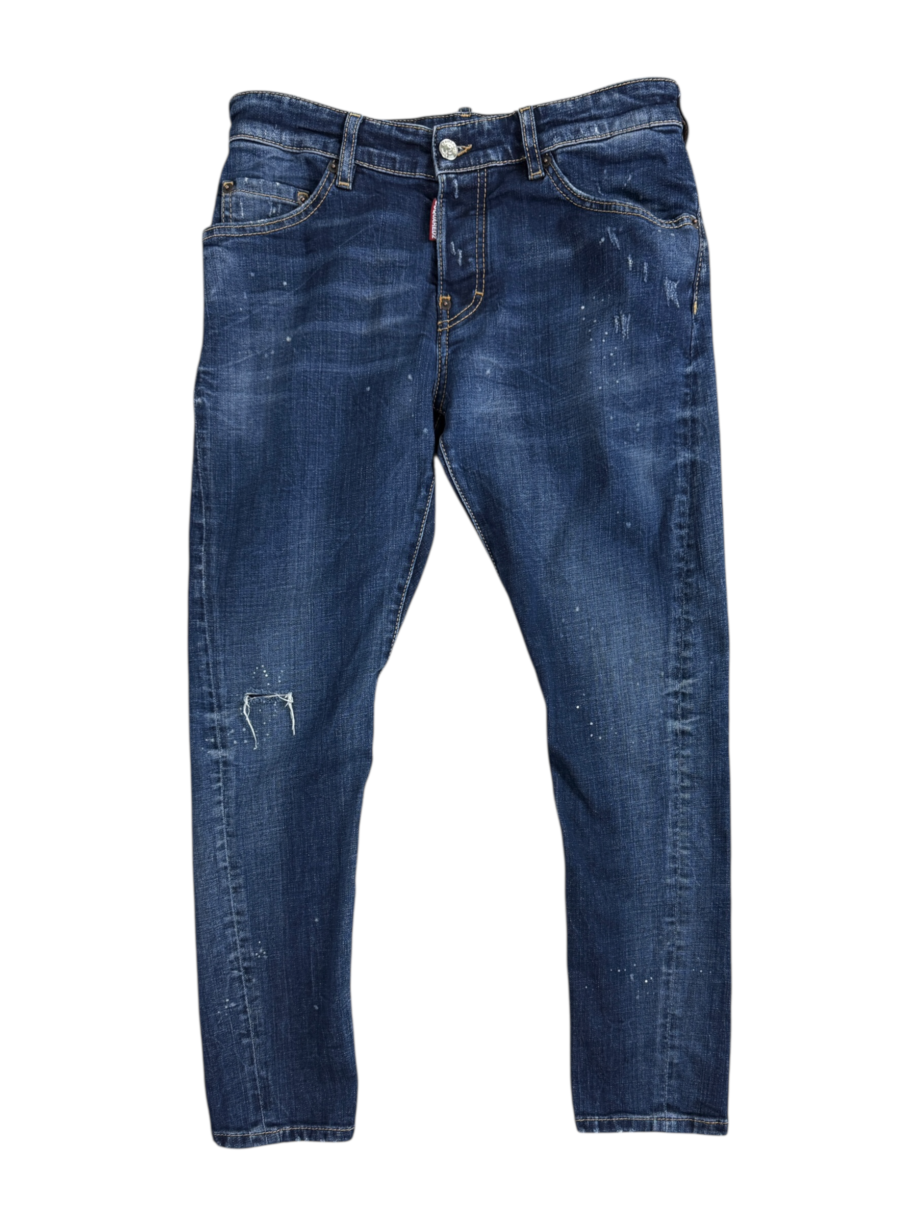 Jean Dsquared2 marine taille XS - Vue de face