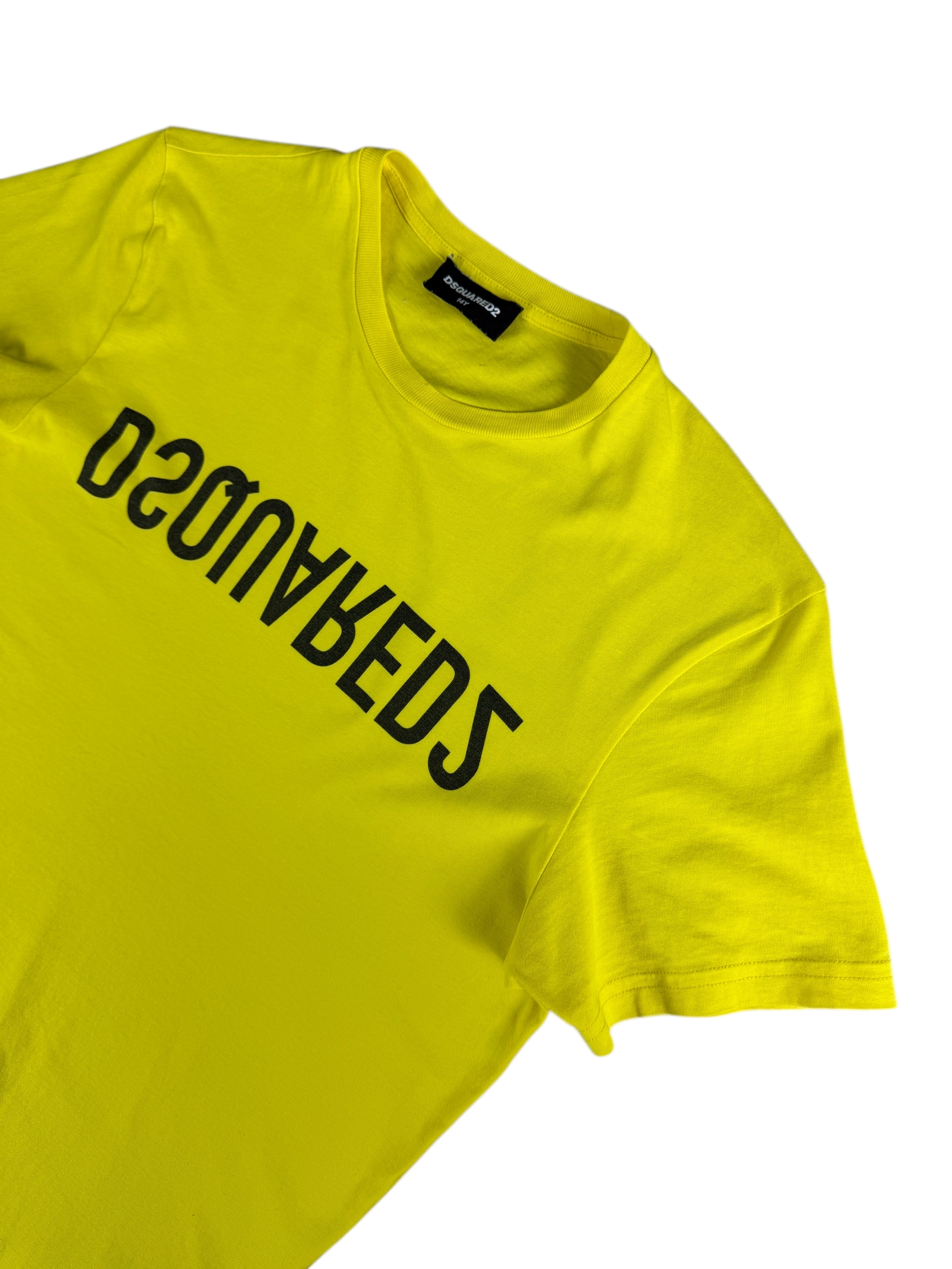 Veste Dsquared2 jaune taille XS - Vue de dos