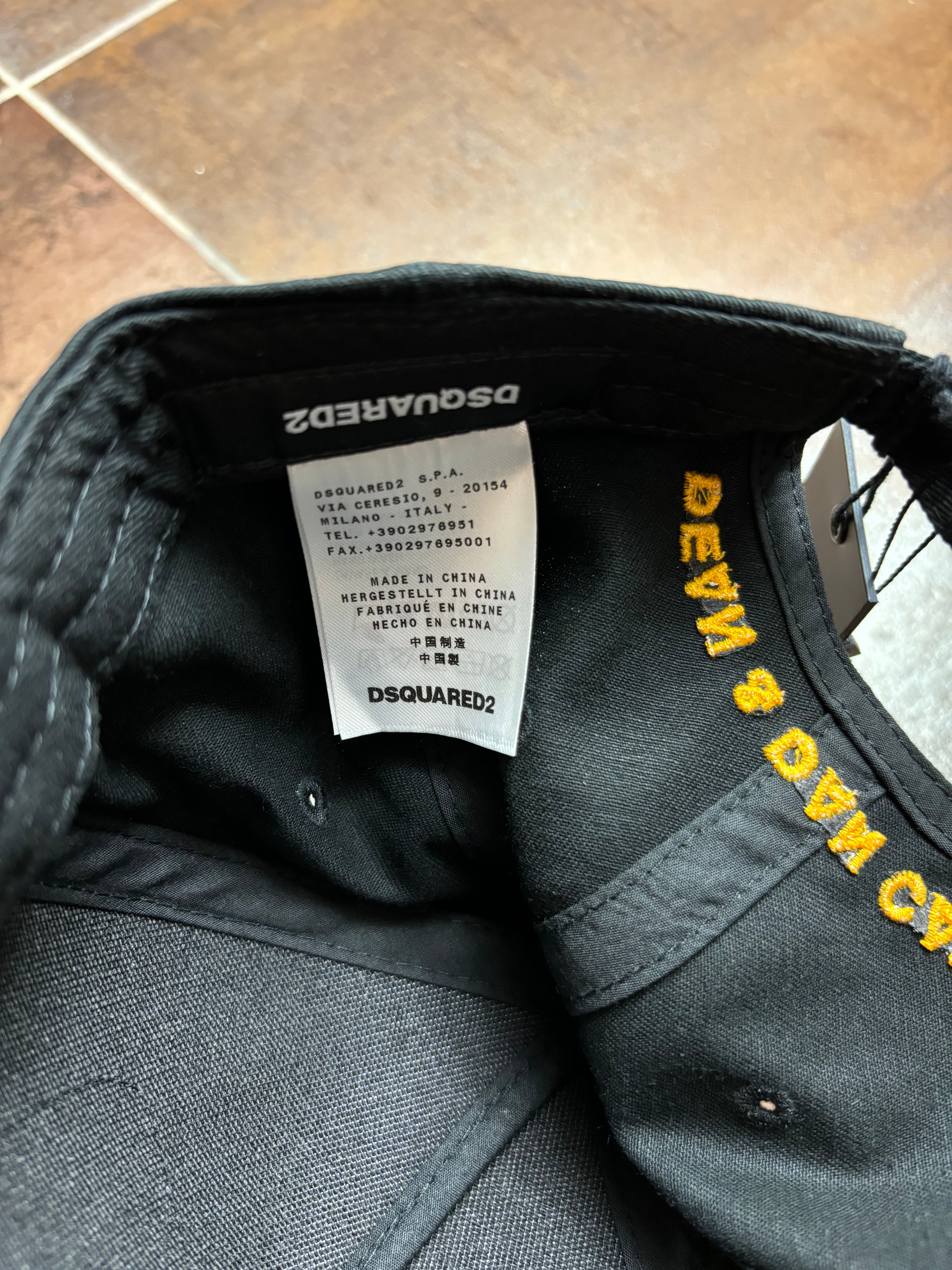 Veste Dsquared2 noir taille UNI - Vue côté