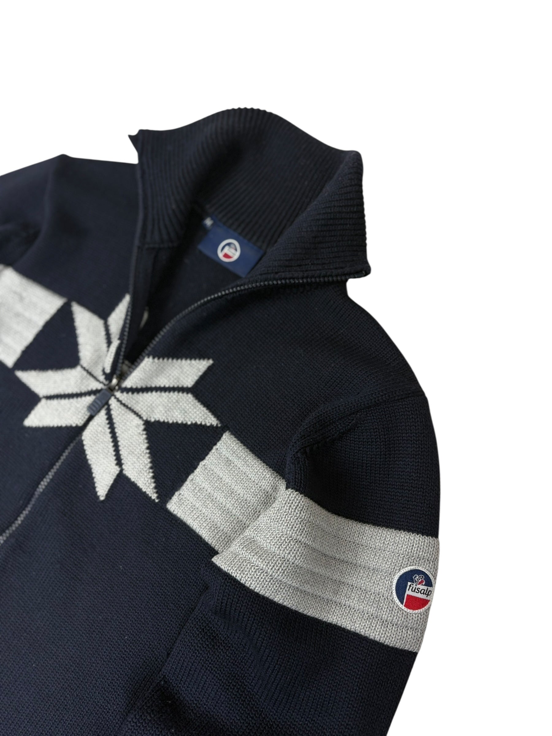 Gilet Fusalp marine taille M - Détail