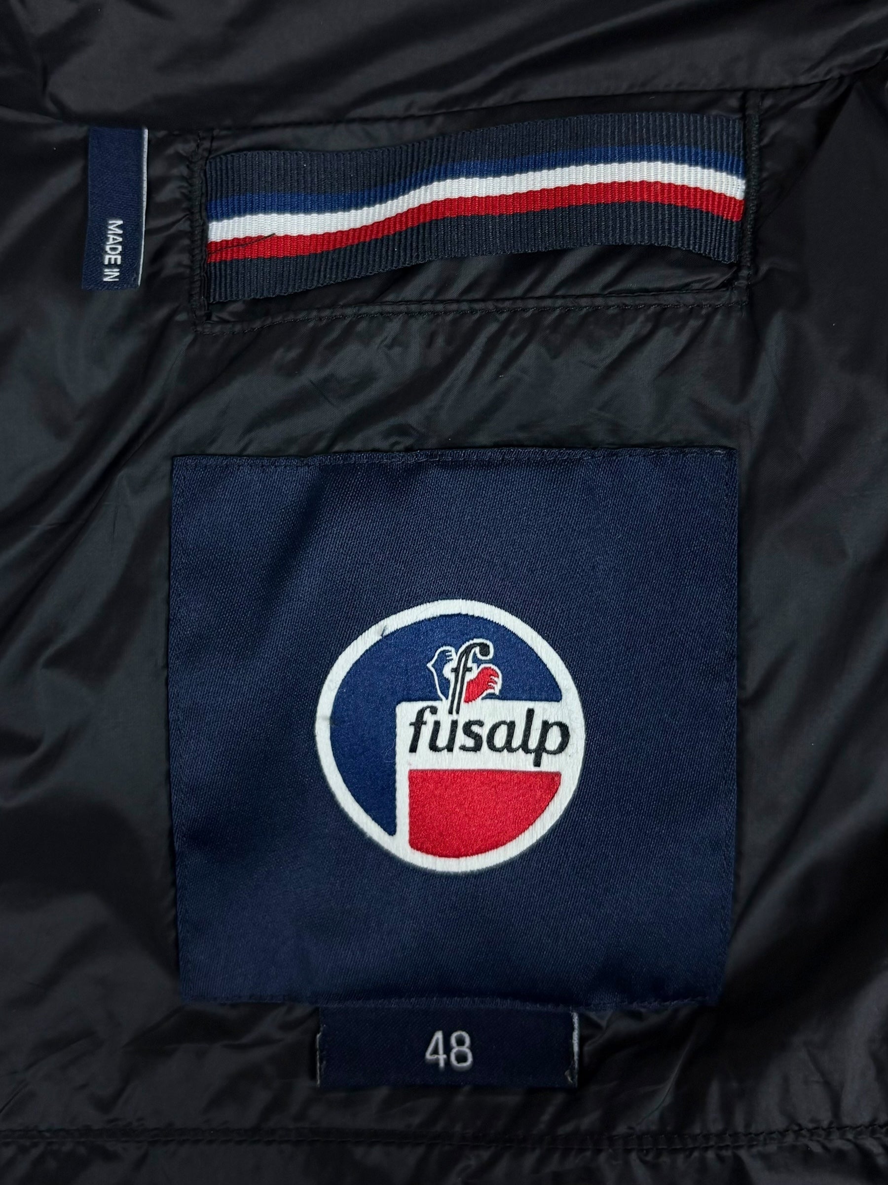 Gilet Fusalp noir taille 48 - Détail