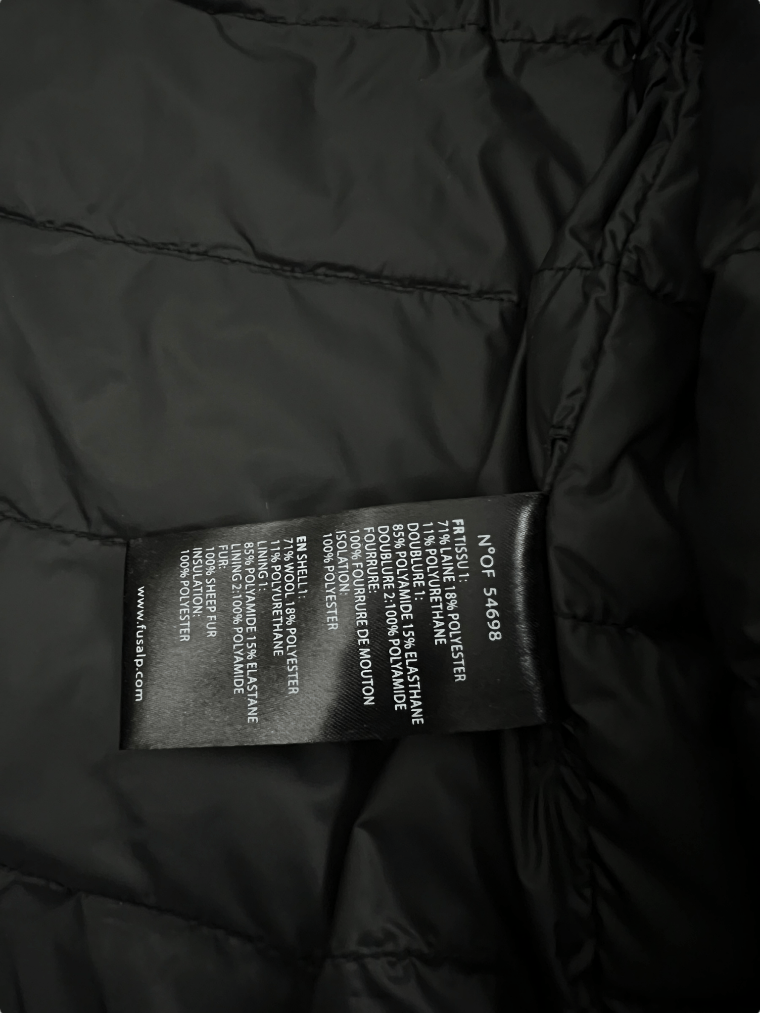 PARKA FUSALP - NB08 SHOP