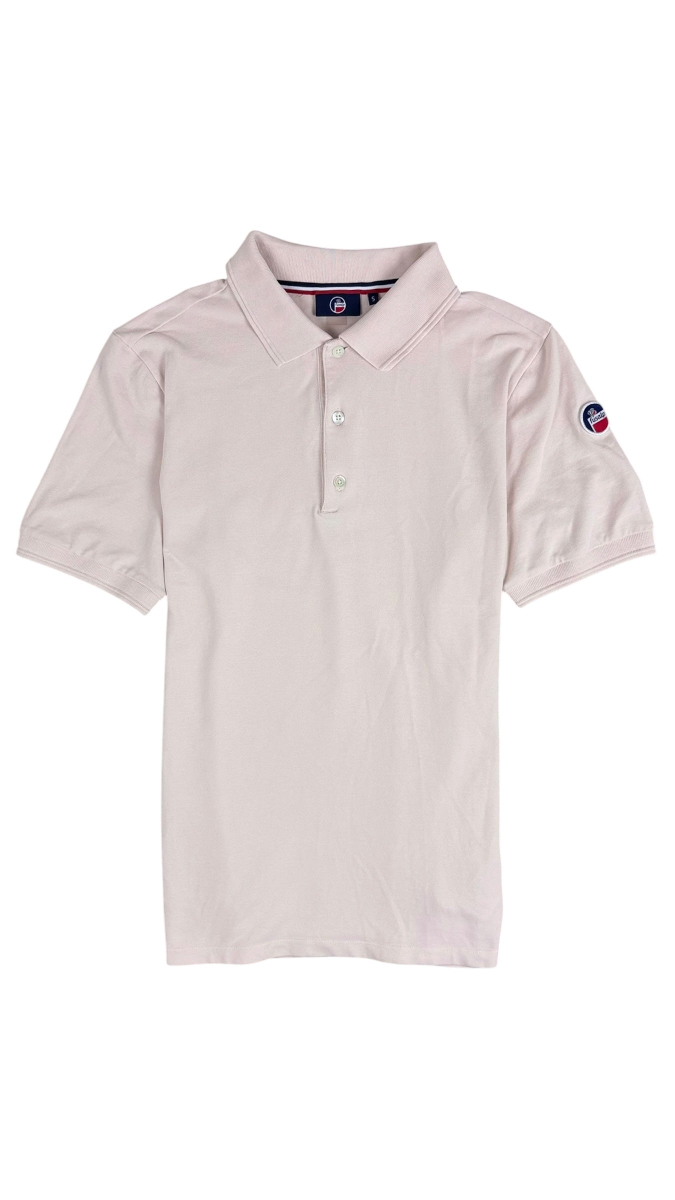 Polo Fusalp rose taille S - Vue de face
