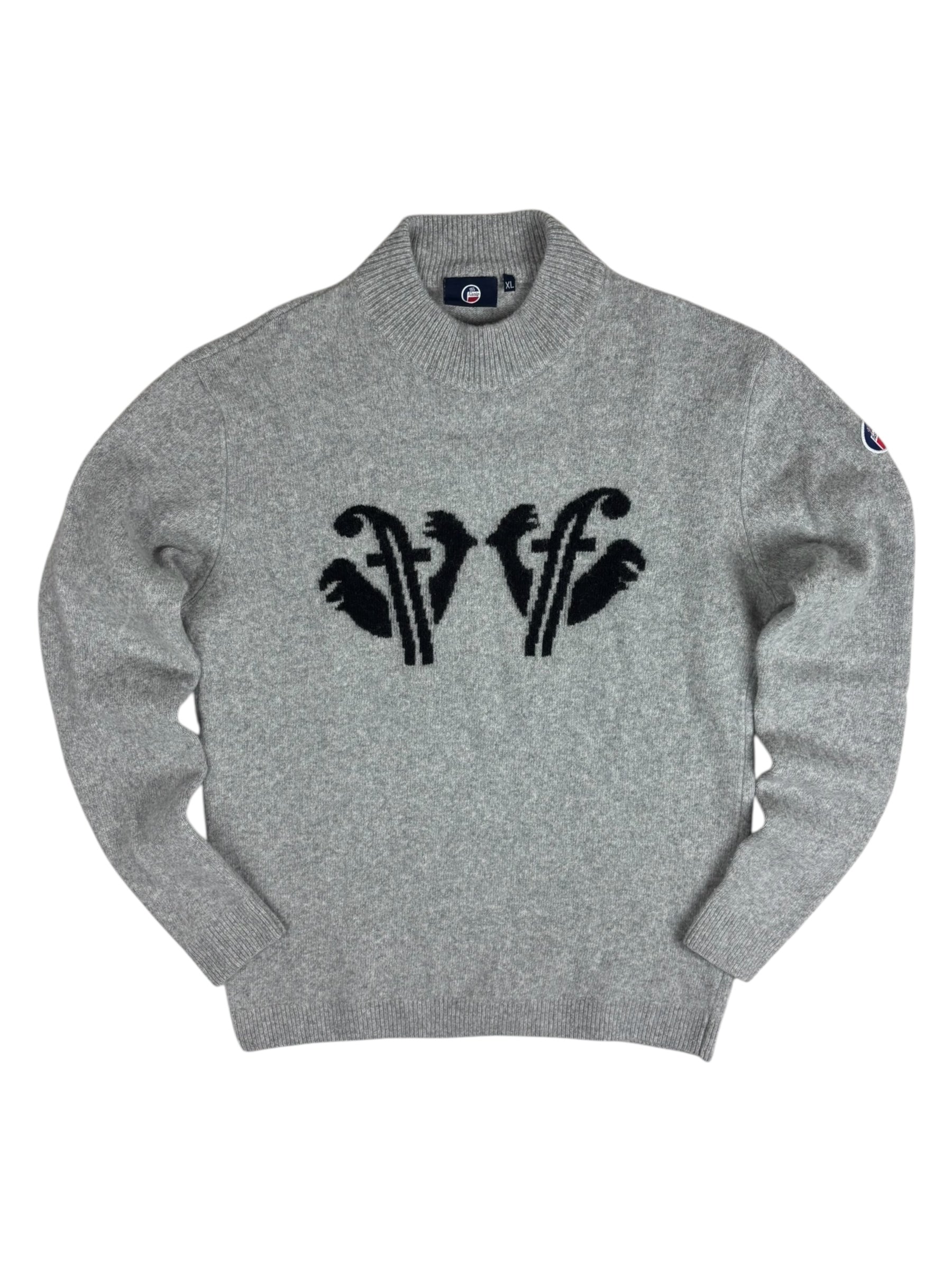 Pull Fusalp gris taille XL - Vue de face