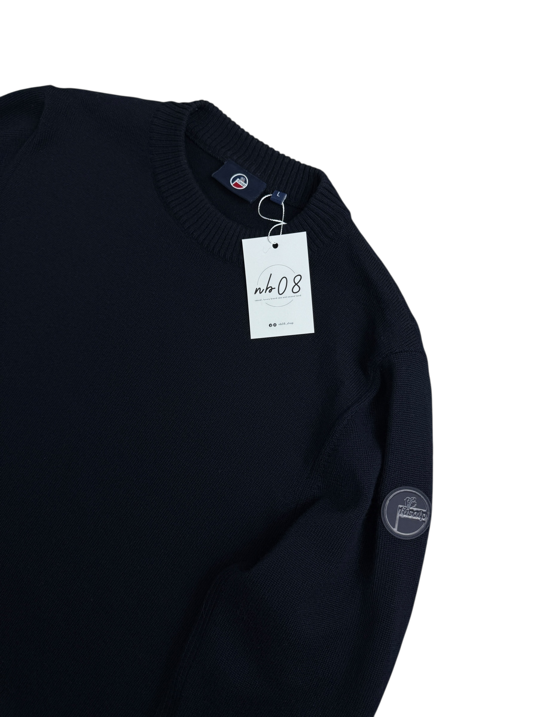 Pull Fusalp marine taille L - Vue de dos
