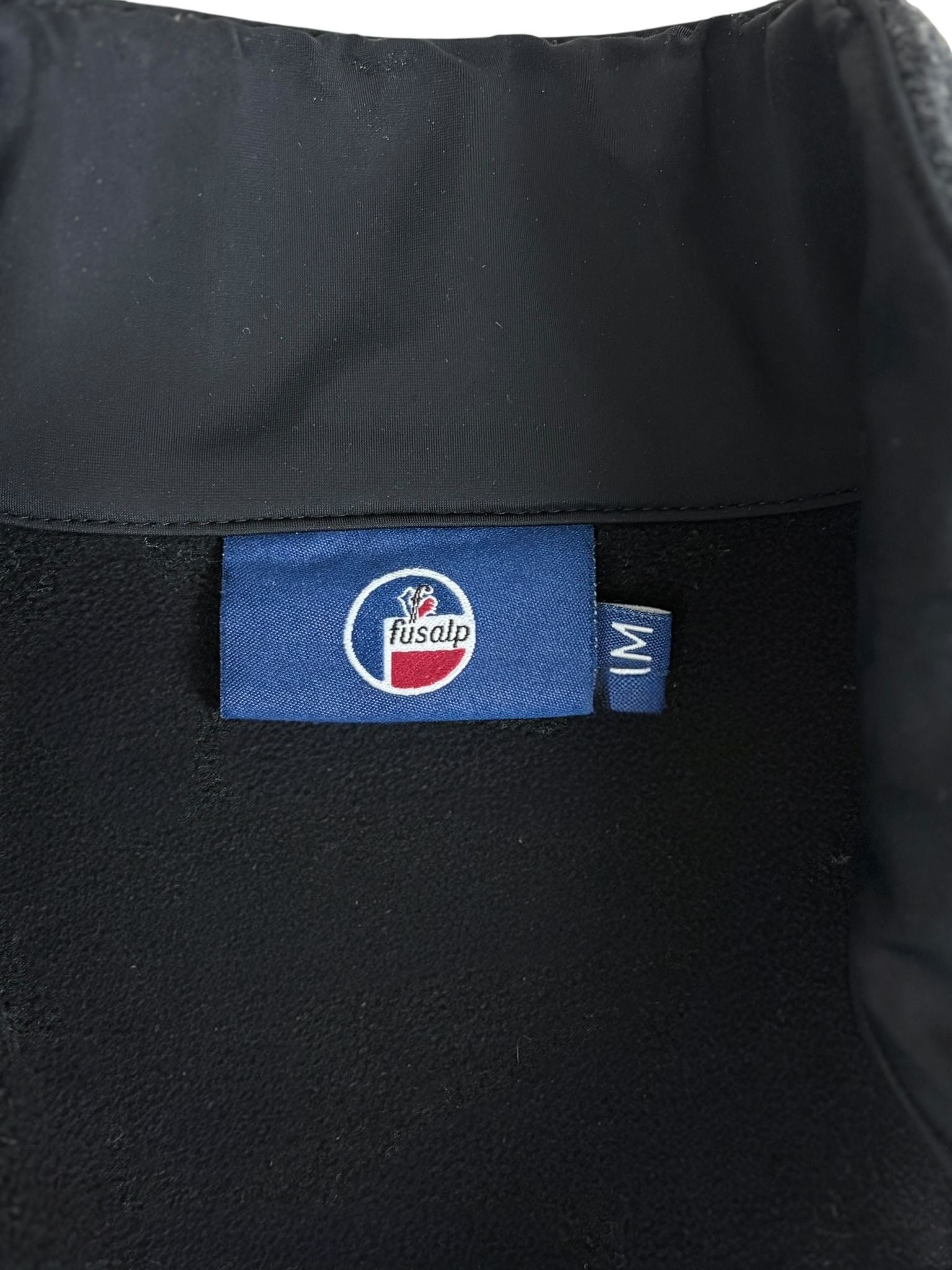 Veste Fusalp gris taille M - Logo et étiquette