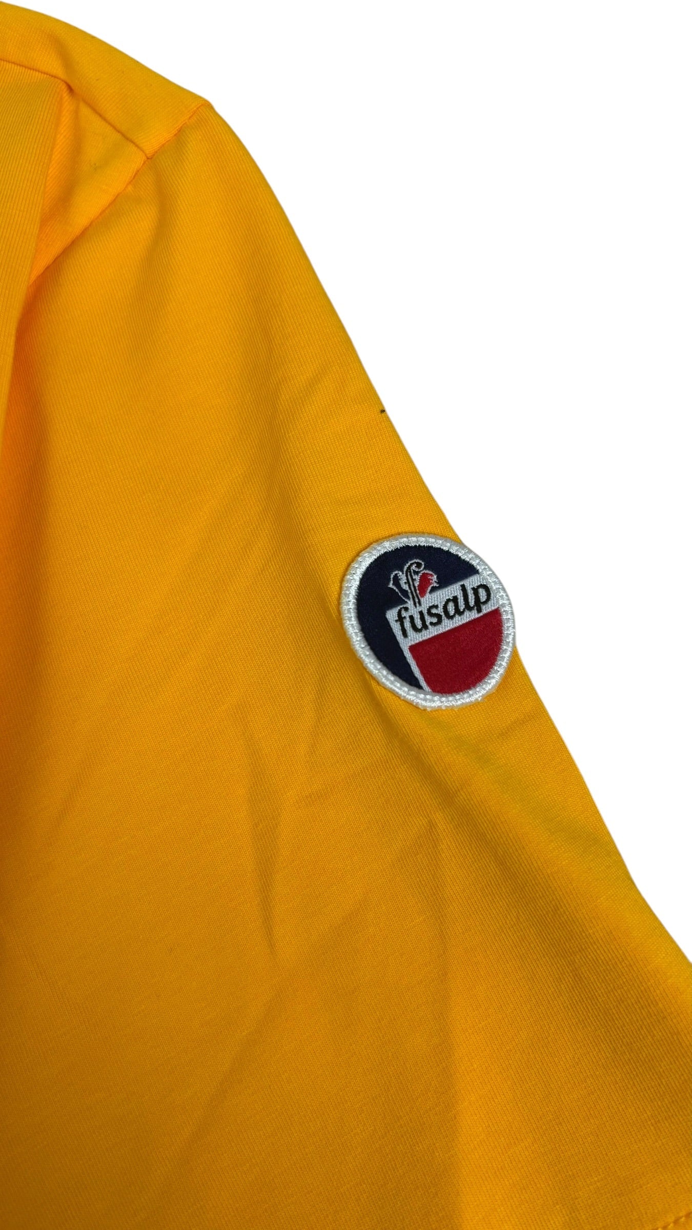 Veste Fusalp jaune taille M - Vue de dos