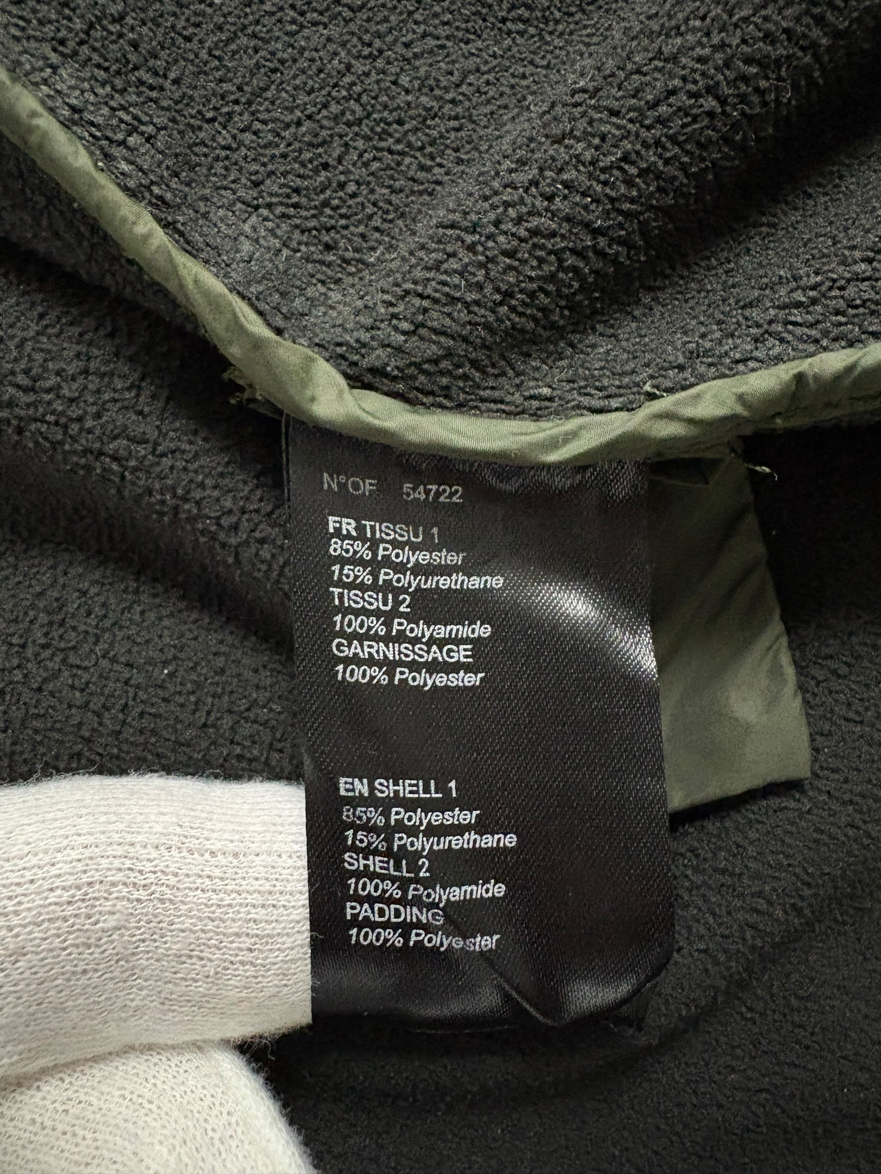 Veste Fusalp kaki taille S - Détail