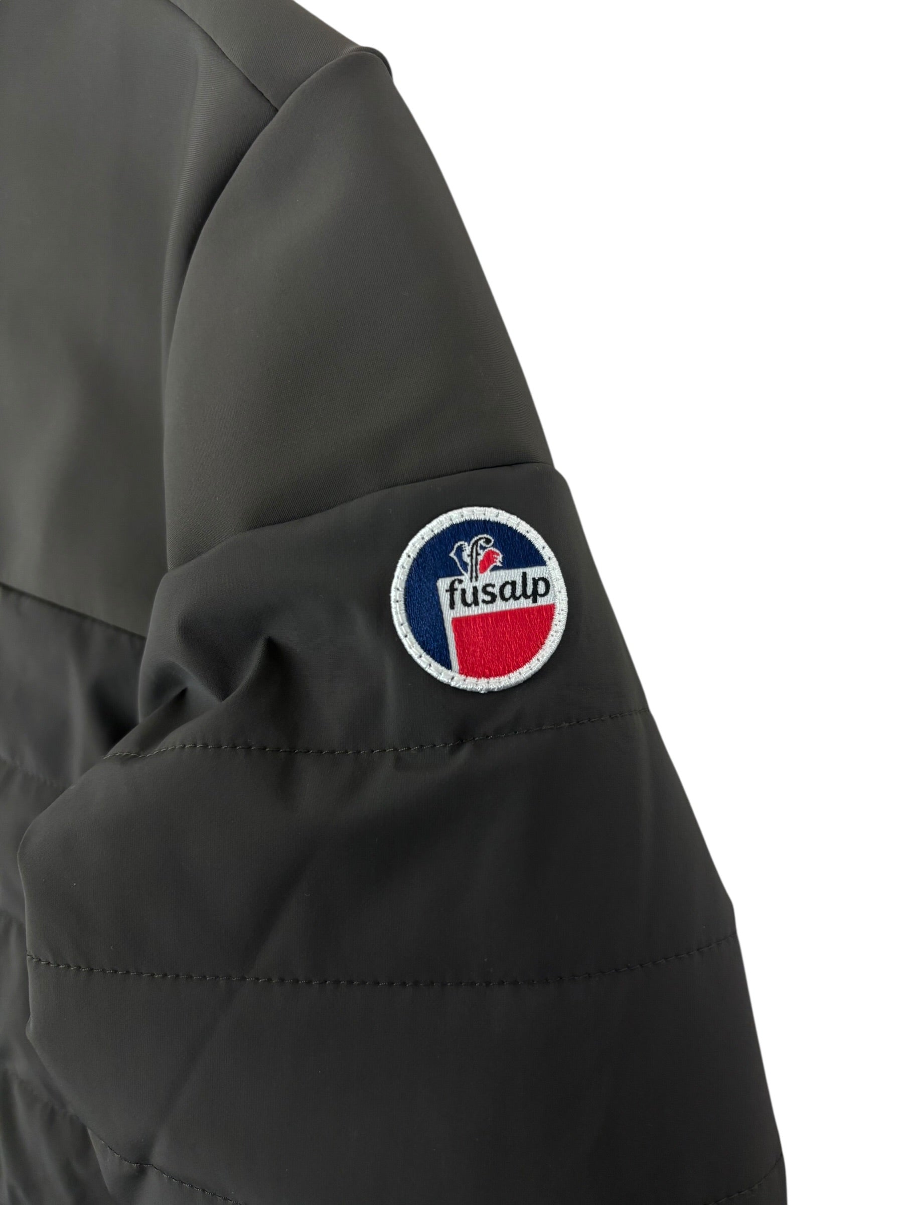 Veste Fusalp kaki taille XL - Vue de dos