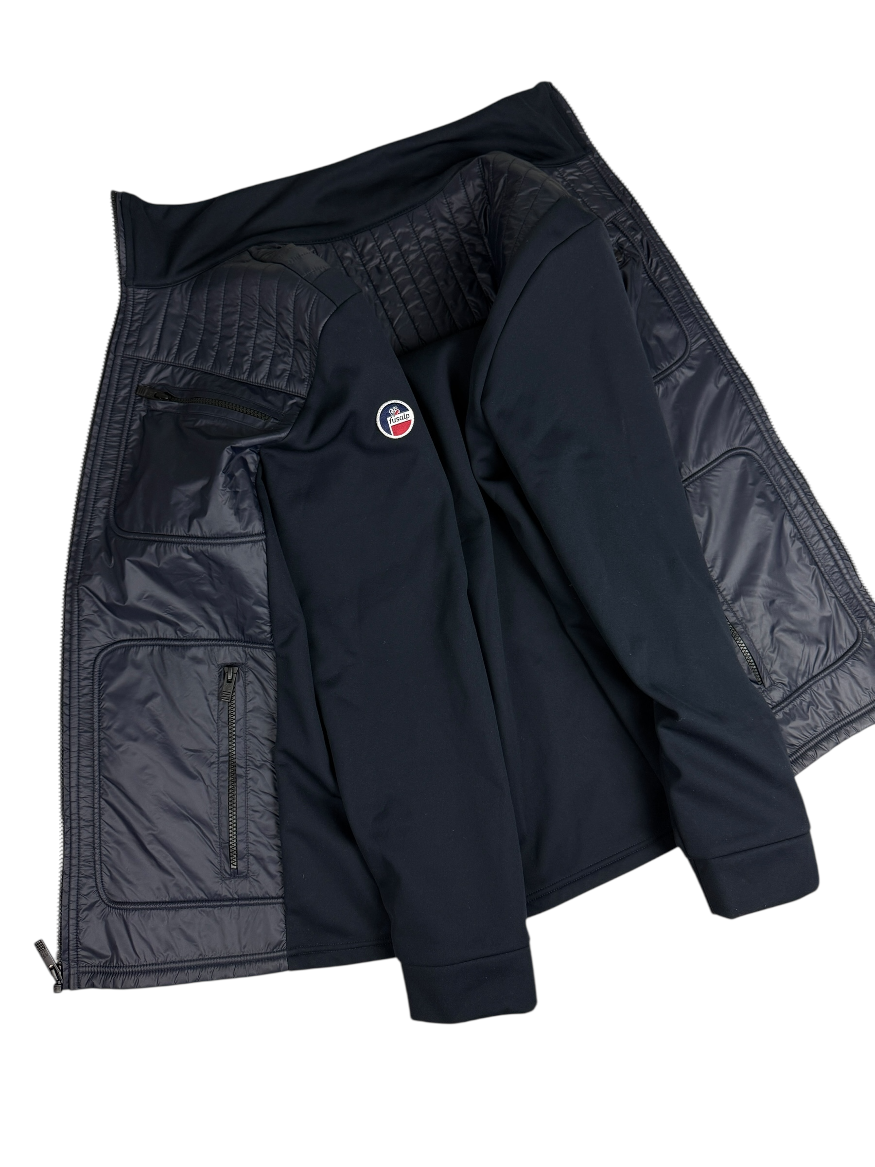 Veste Fusalp marine taille L - Vue de dos