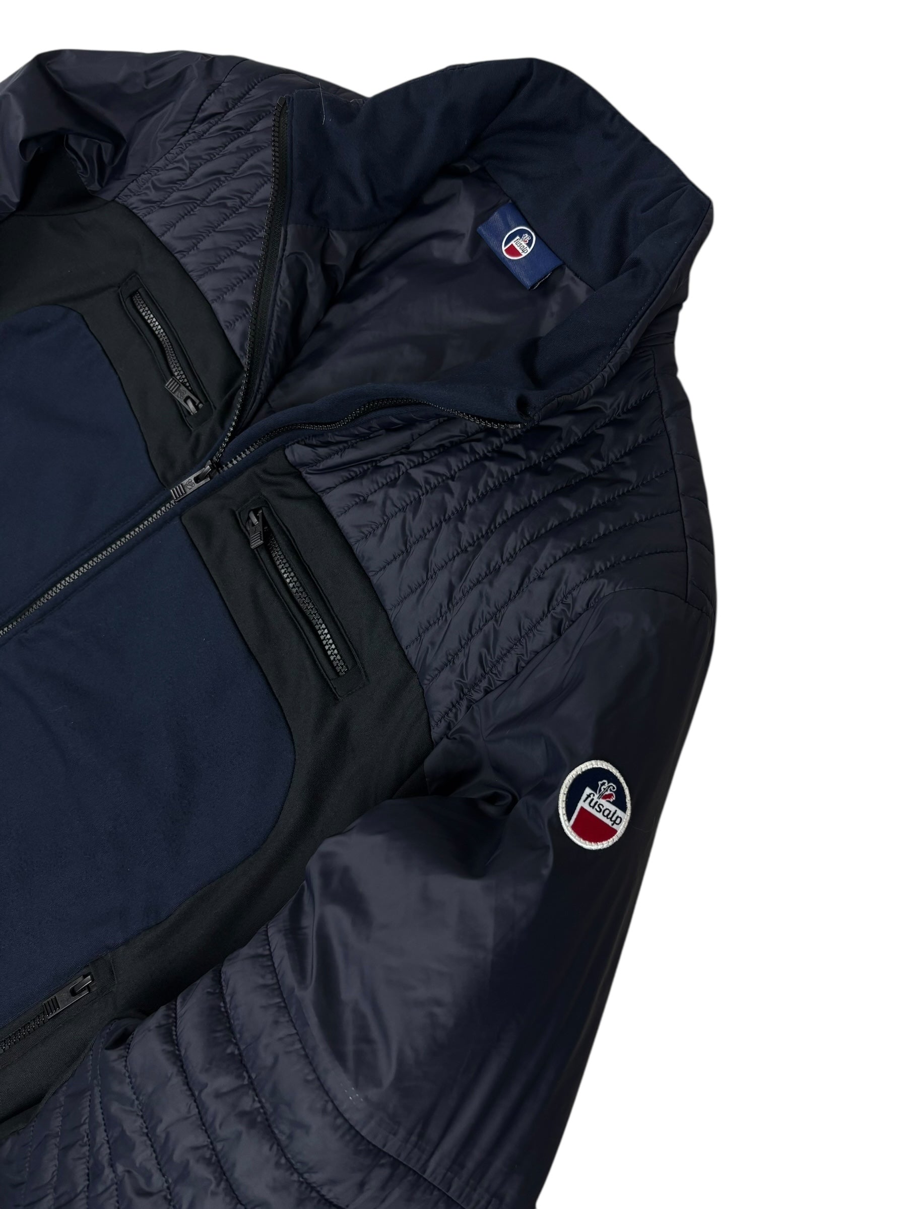 Veste Fusalp marine taille XL - Vue de dos