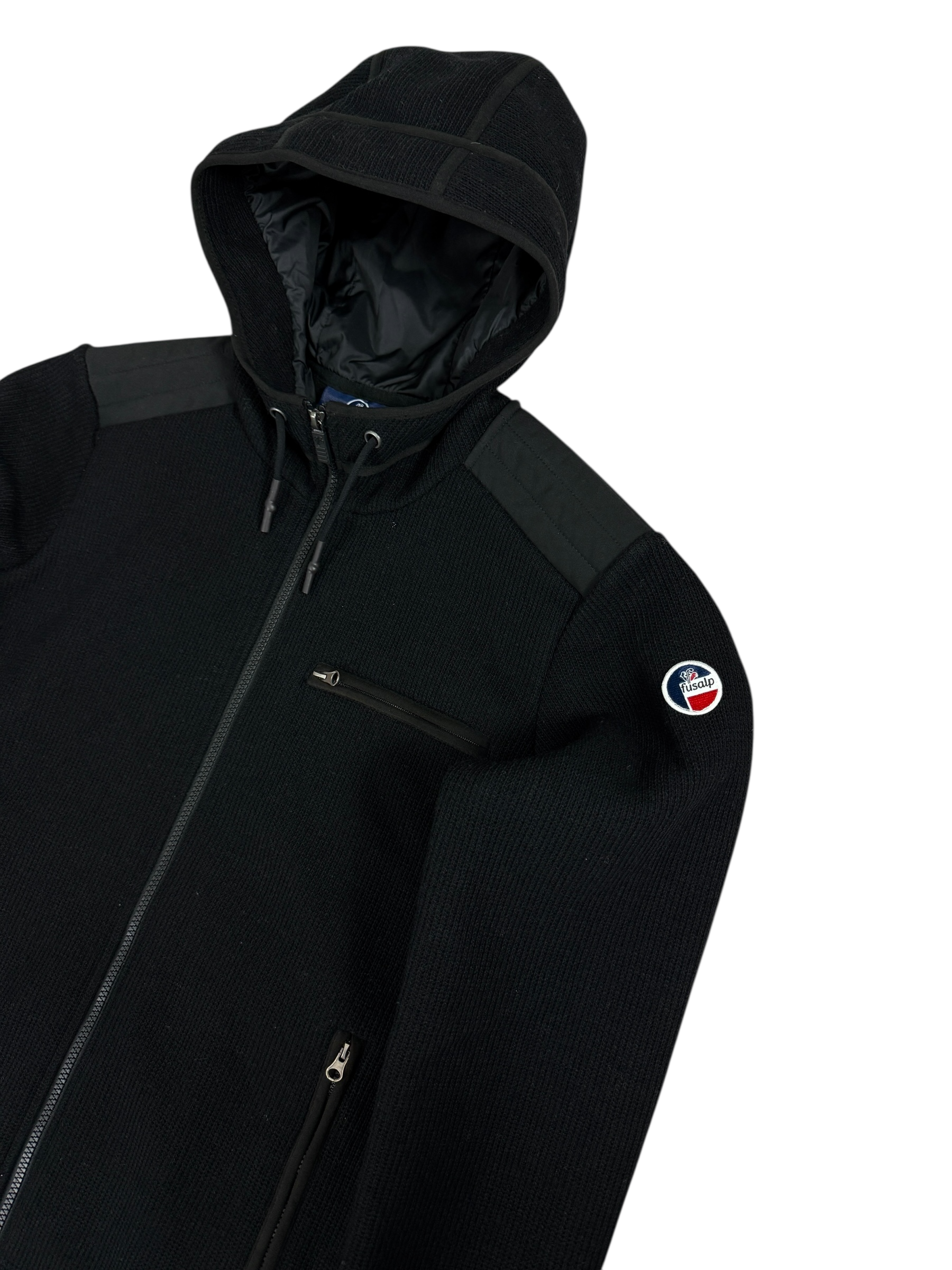 Veste Fusalp noir taille L - Logo et étiquette