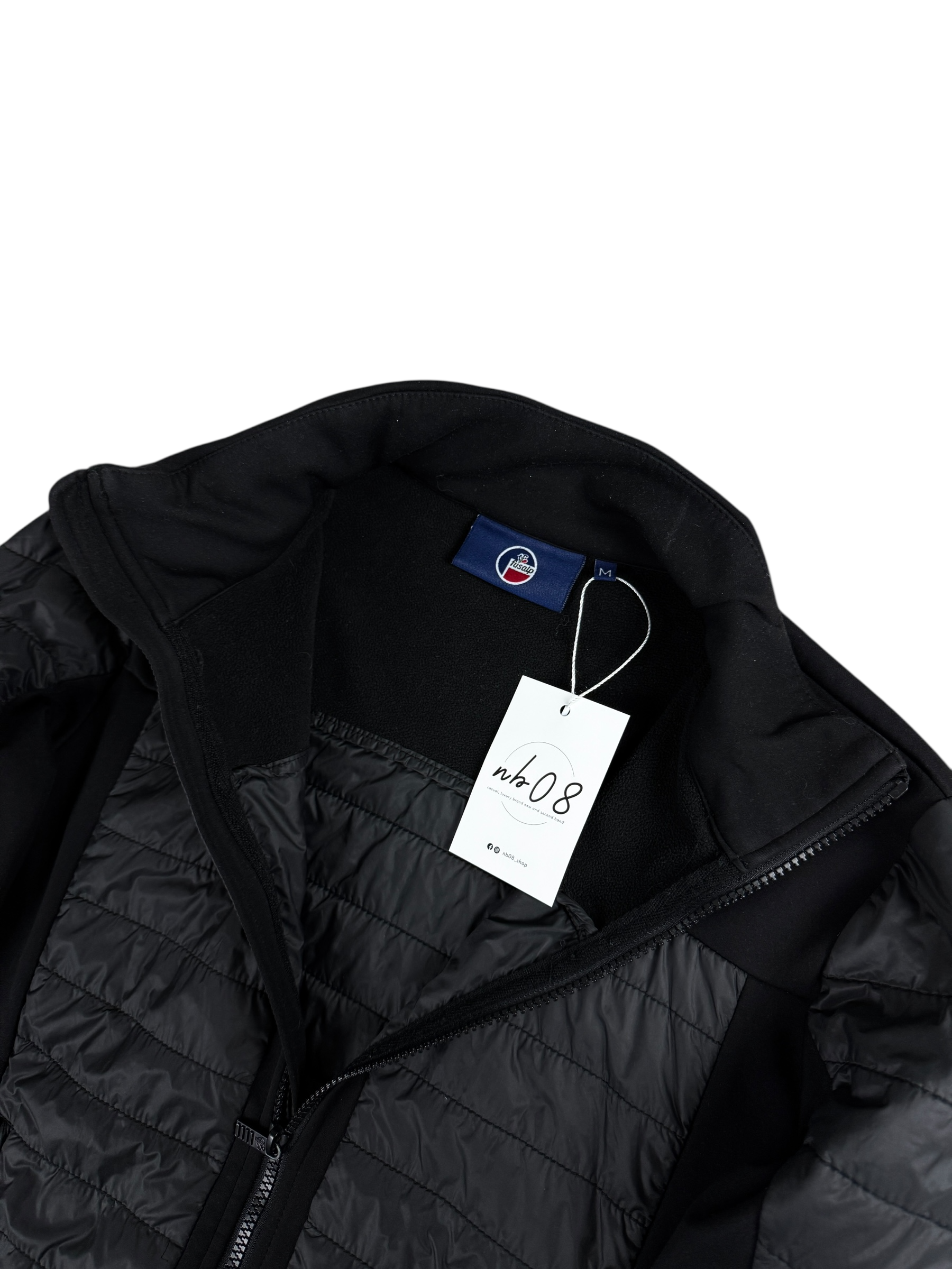 Veste Fusalp noir taille M - Logo et étiquette