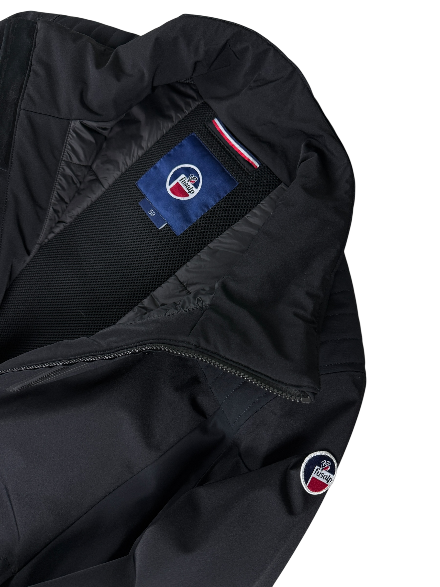 Veste Fusalp noir taille XXL - Détail